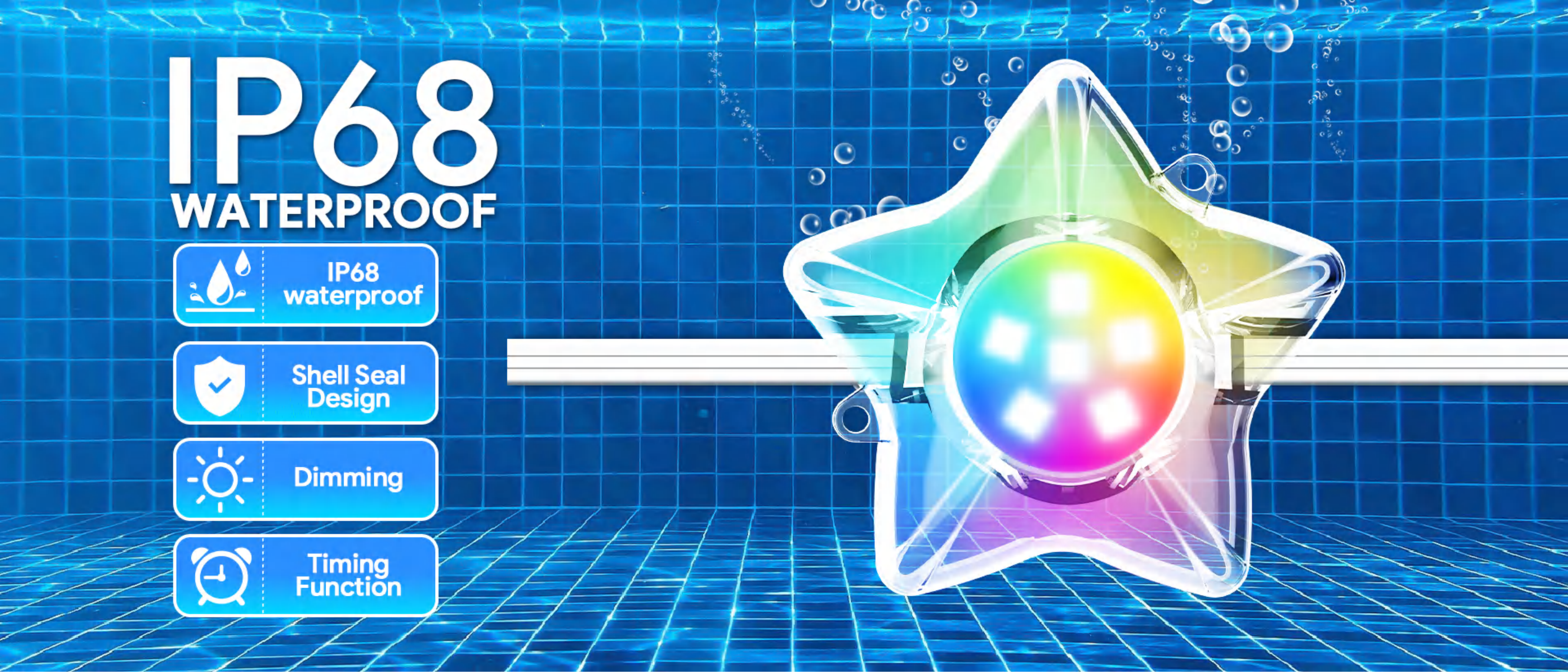 Swimming pool lamp，underwater lamp，Underwater Lights，