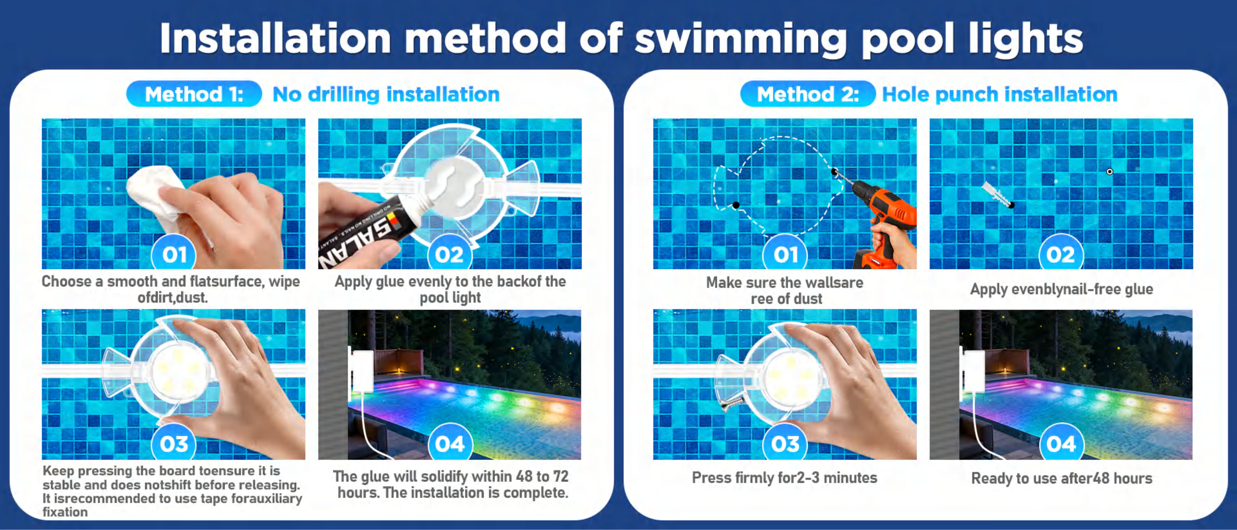 Swimming pool lamp，underwater lamp，Underwater Lights，