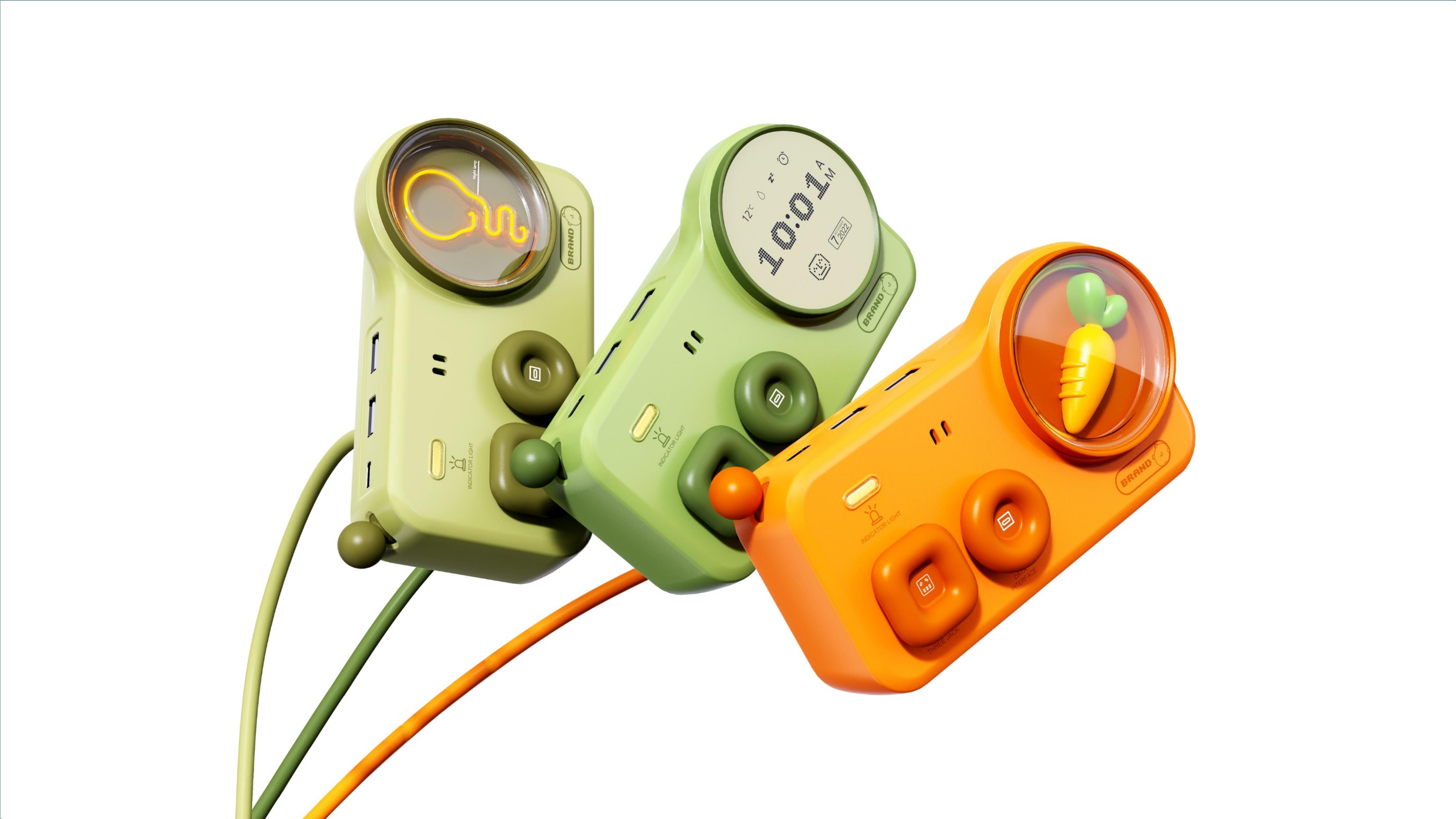 industrial design，product design，Appearance design，Children's product design，Product rendering，Row and insert，Children's plug-in，