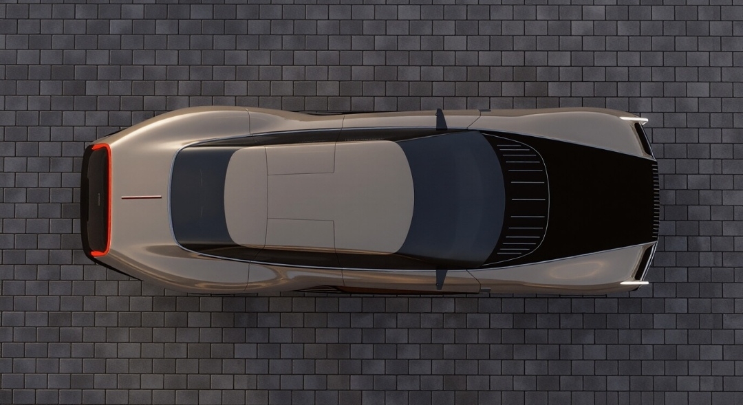 # Future Car Design# City Street Scenery# Luxury Running，