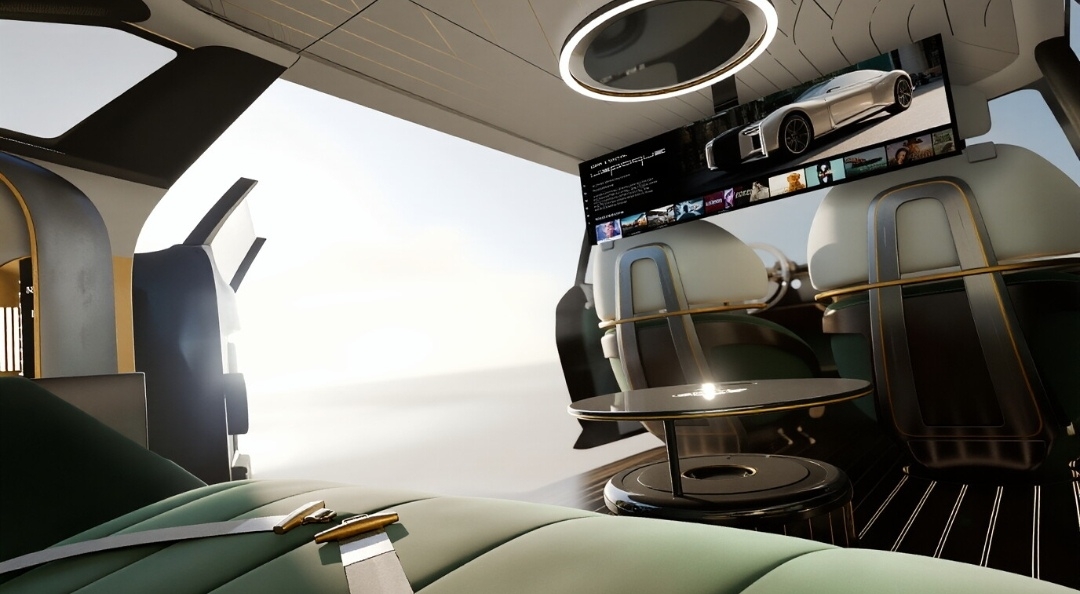 # Future Car Design# City Street Scenery# Luxury Running，