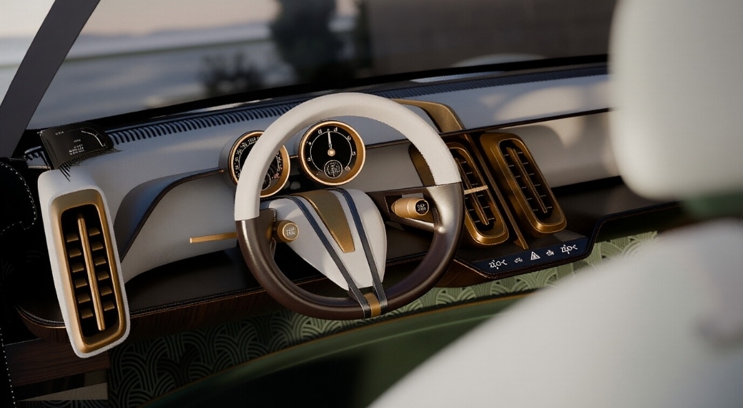 # Future Car Design# City Street Scenery# Luxury Running，