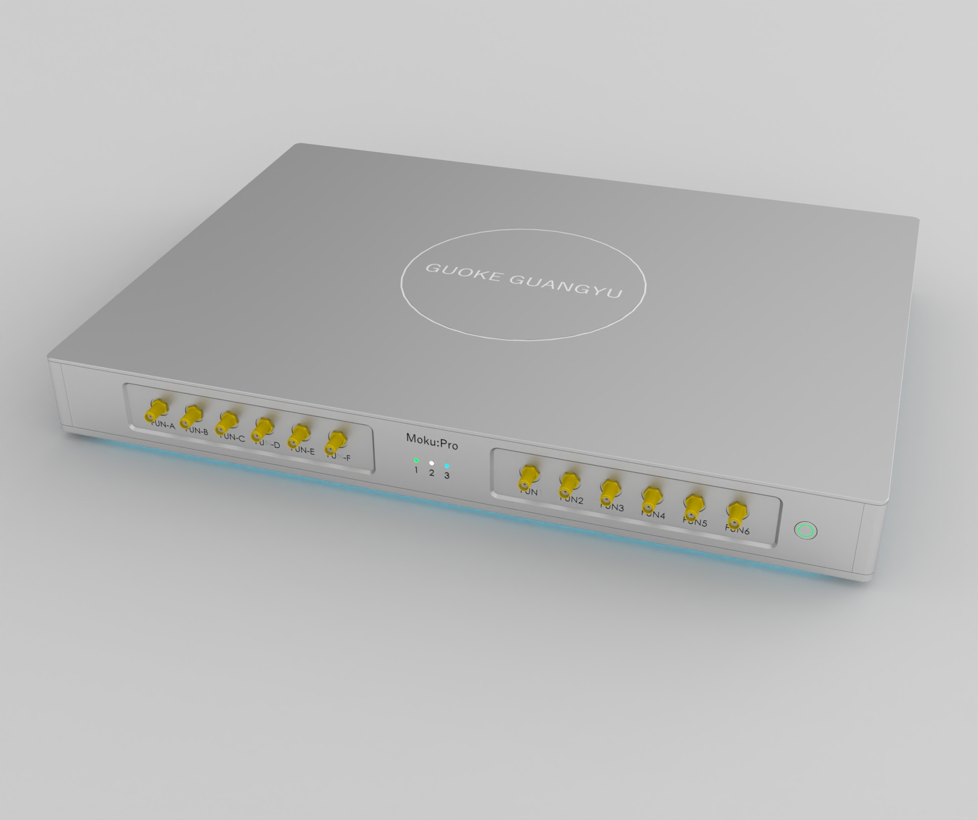 1U chassis，Server Chassis，Sheet metal chassis，Screwless design，Simple modern high-end，Light strip，Status Indicator，