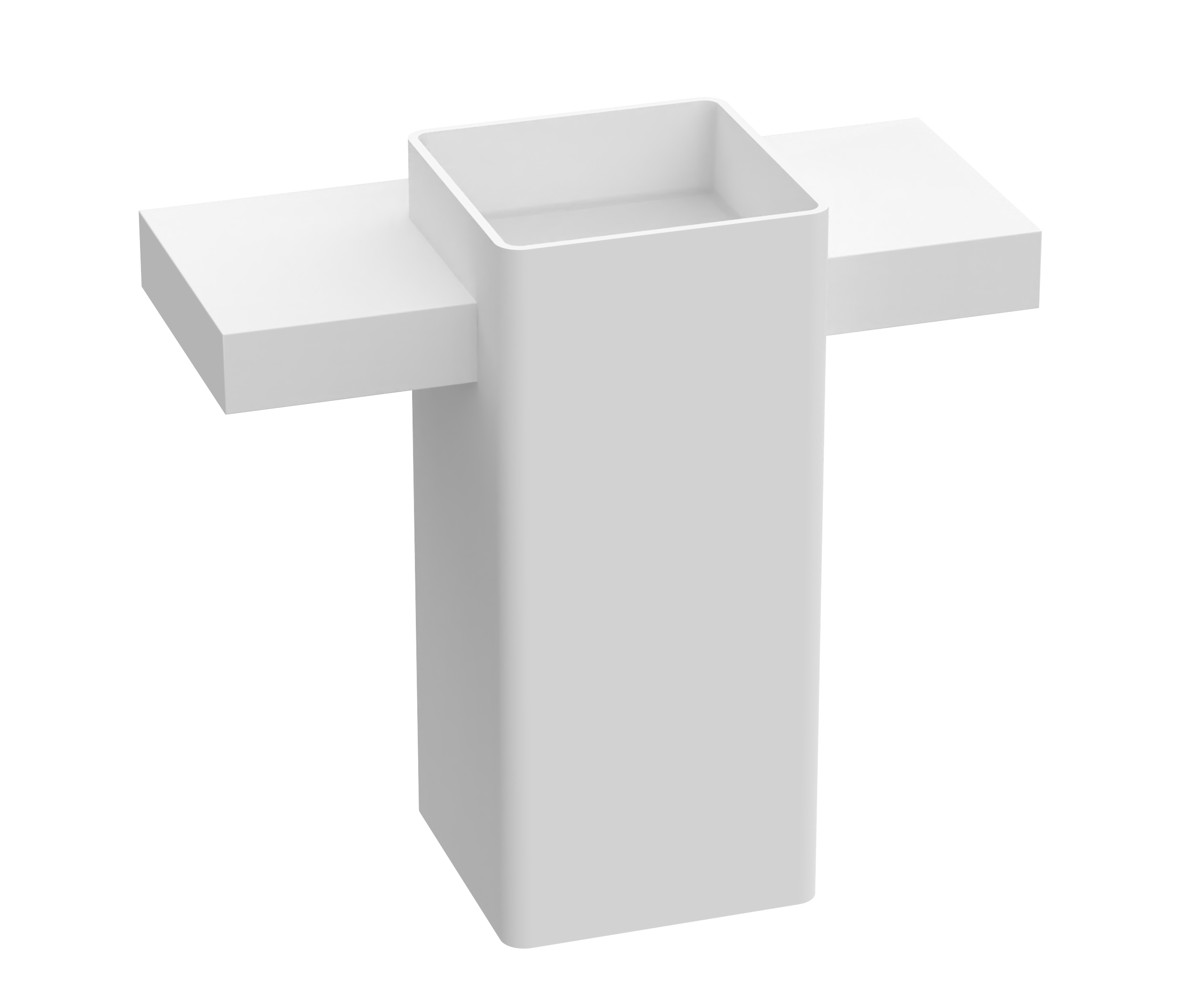 artificial stone; column basin，