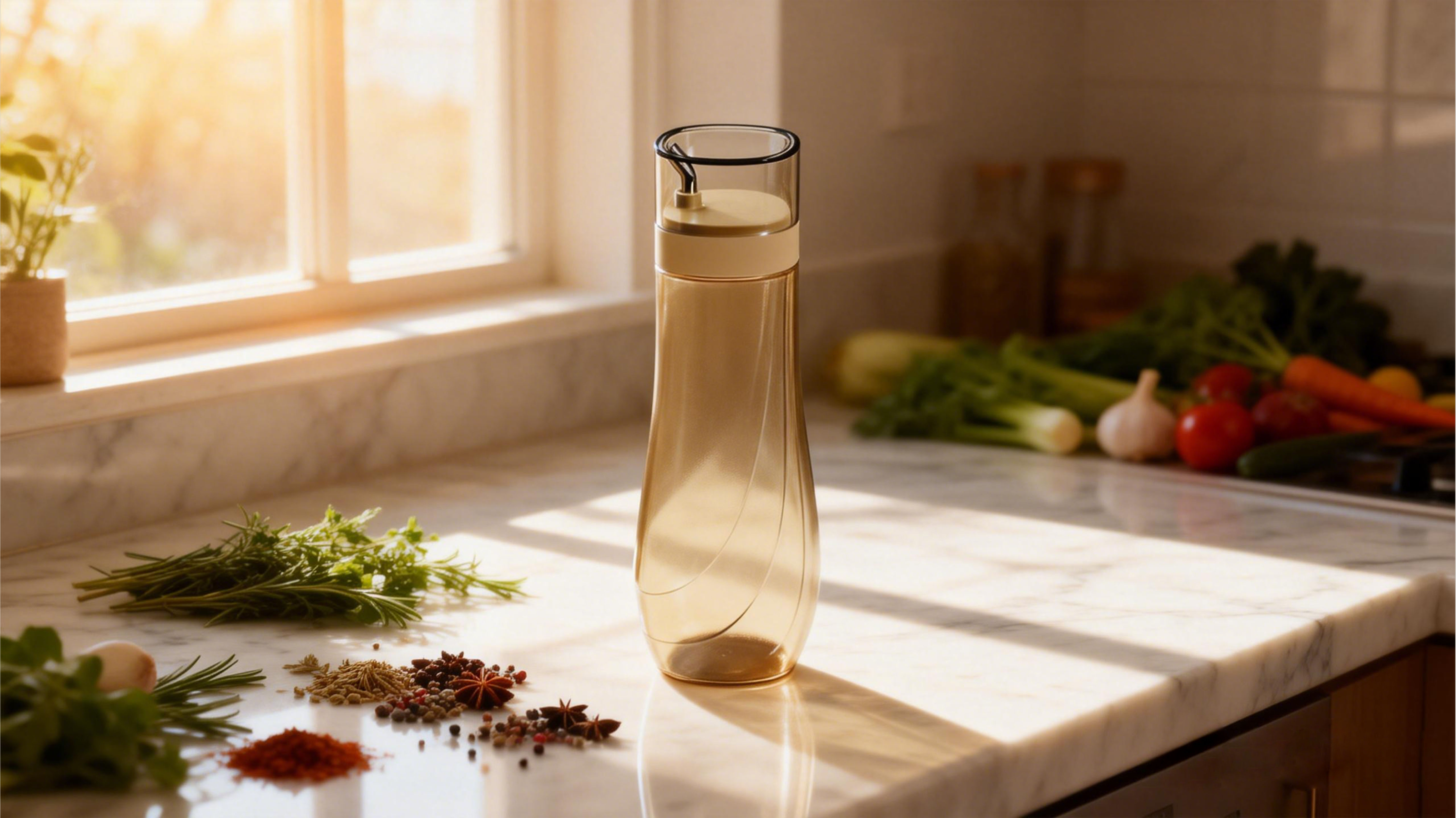 Home Living Goods，Kitchen supplies，Oil pot，texture，