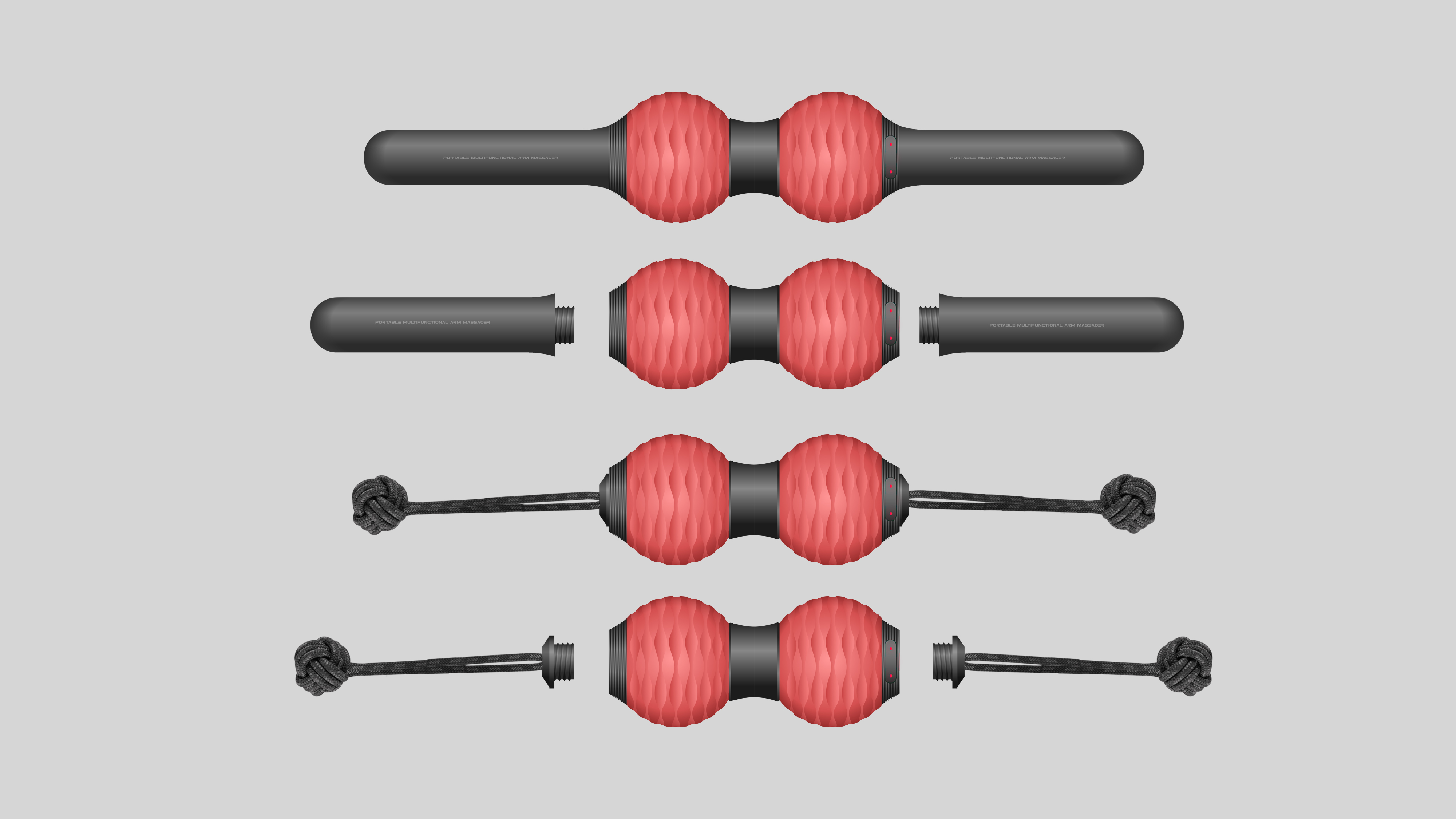 Massage Design，Lymphatic massage，Portable Massager，Thermal massage，movement recovery，industrial design，Aesthetics of science and technology，product design，