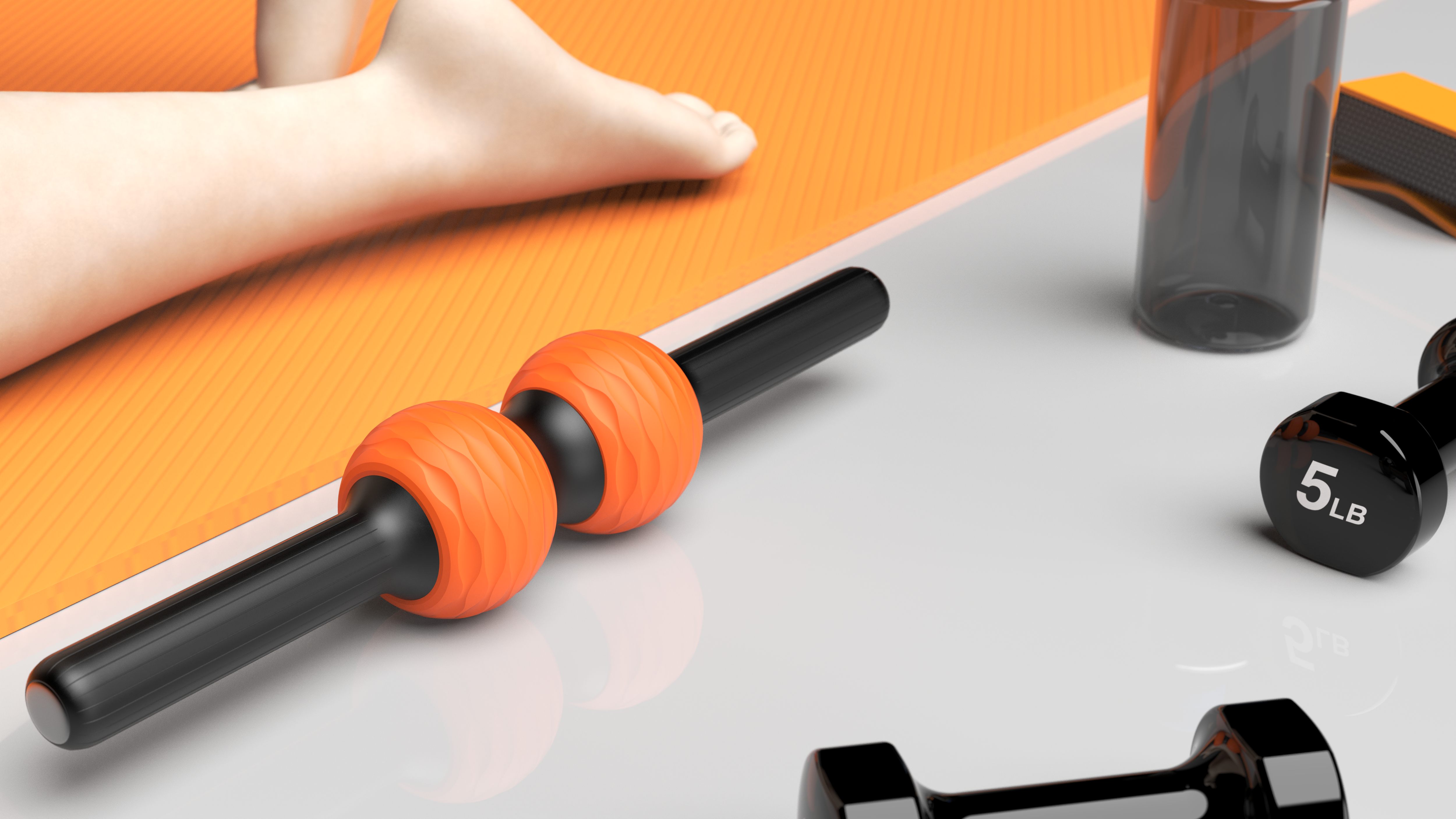 Massage Design，Lymphatic massage，Portable Massager，Thermal massage，movement recovery，industrial design，Aesthetics of science and technology，product design，