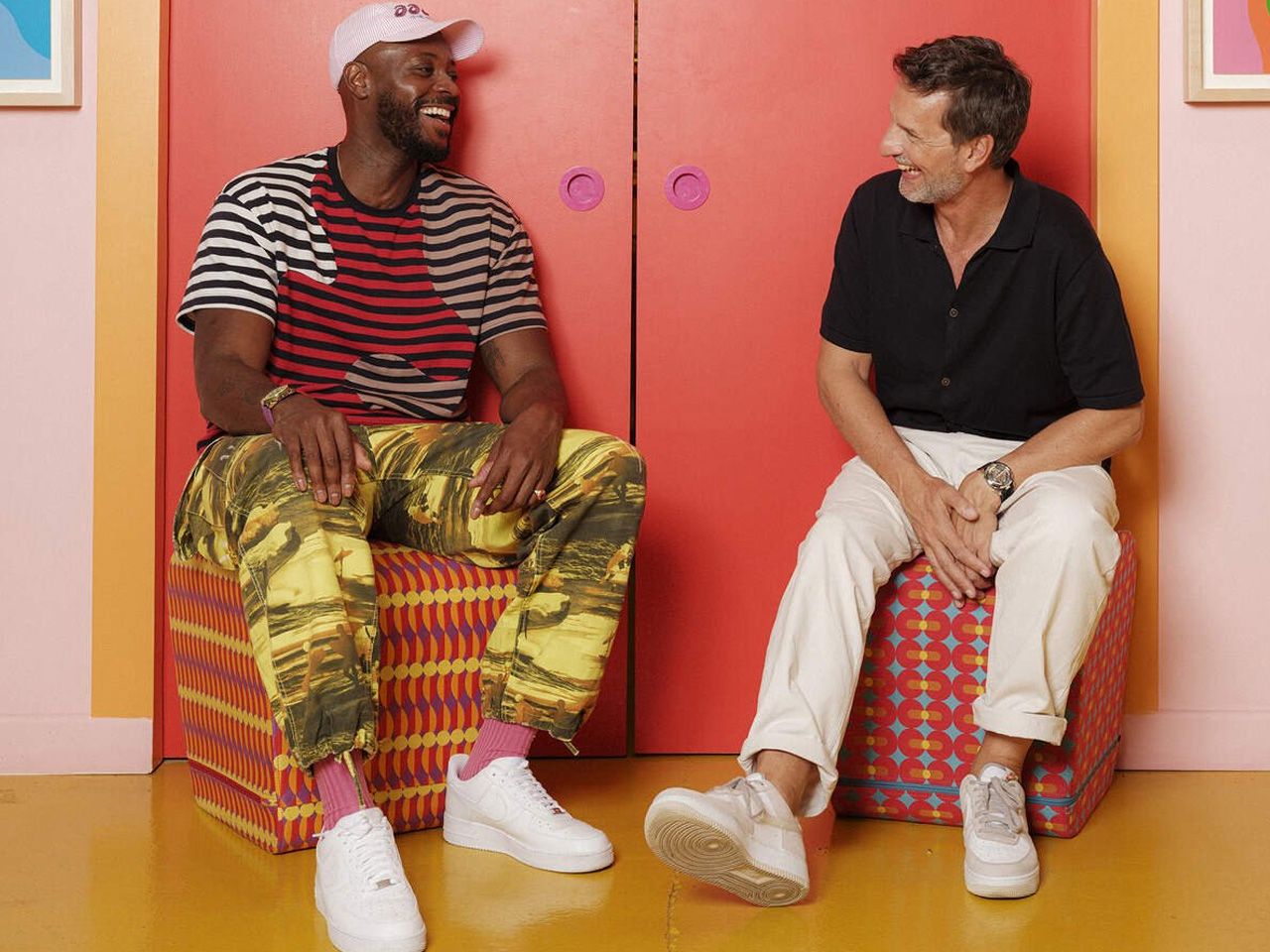 M.A.D.1，MBF，rainbow geometry，Tricolor Strap，Street Art in London，