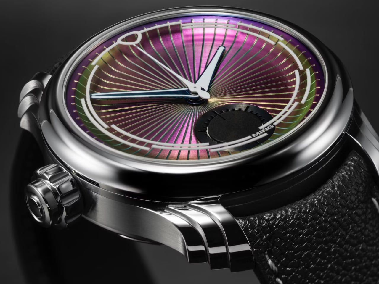 Swiss Destro Chronog，discolored metal，nano-coating，Living Art Dial，Concept watch，