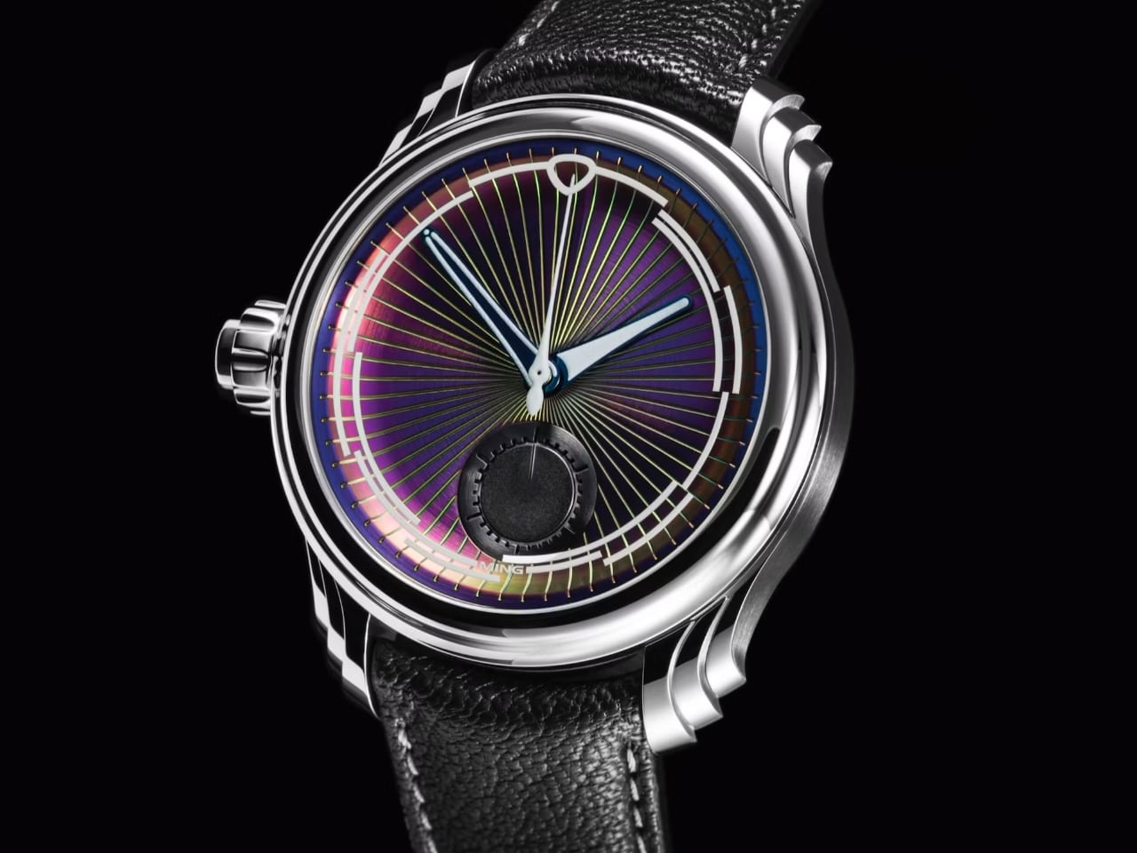 Swiss Destro Chronog，discolored metal，nano-coating，Living Art Dial，Concept watch，