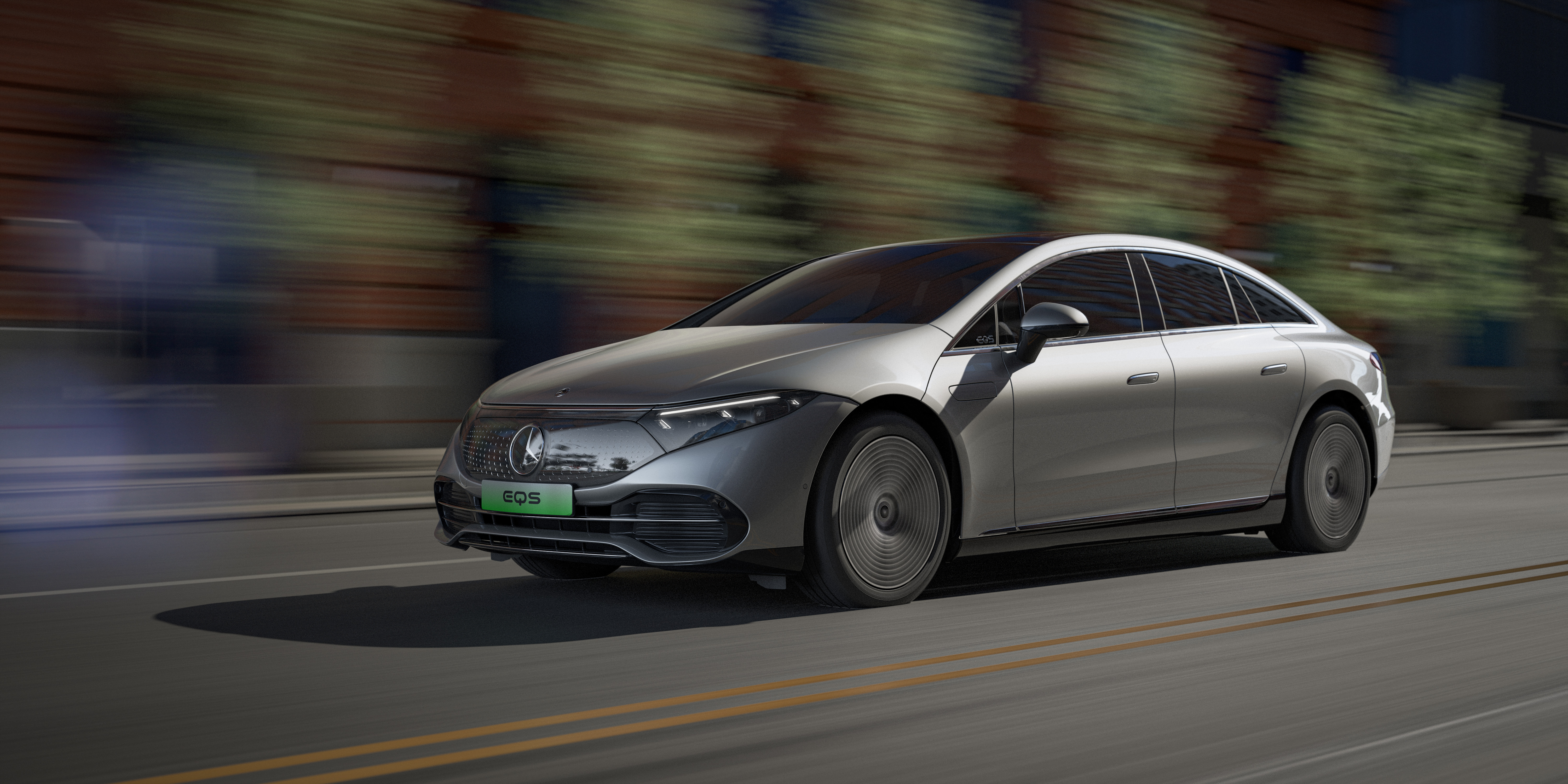 Benz，EQS，Car rendering，Car Photography，cgi，Unreal Engine ，ue5，Automobile design，