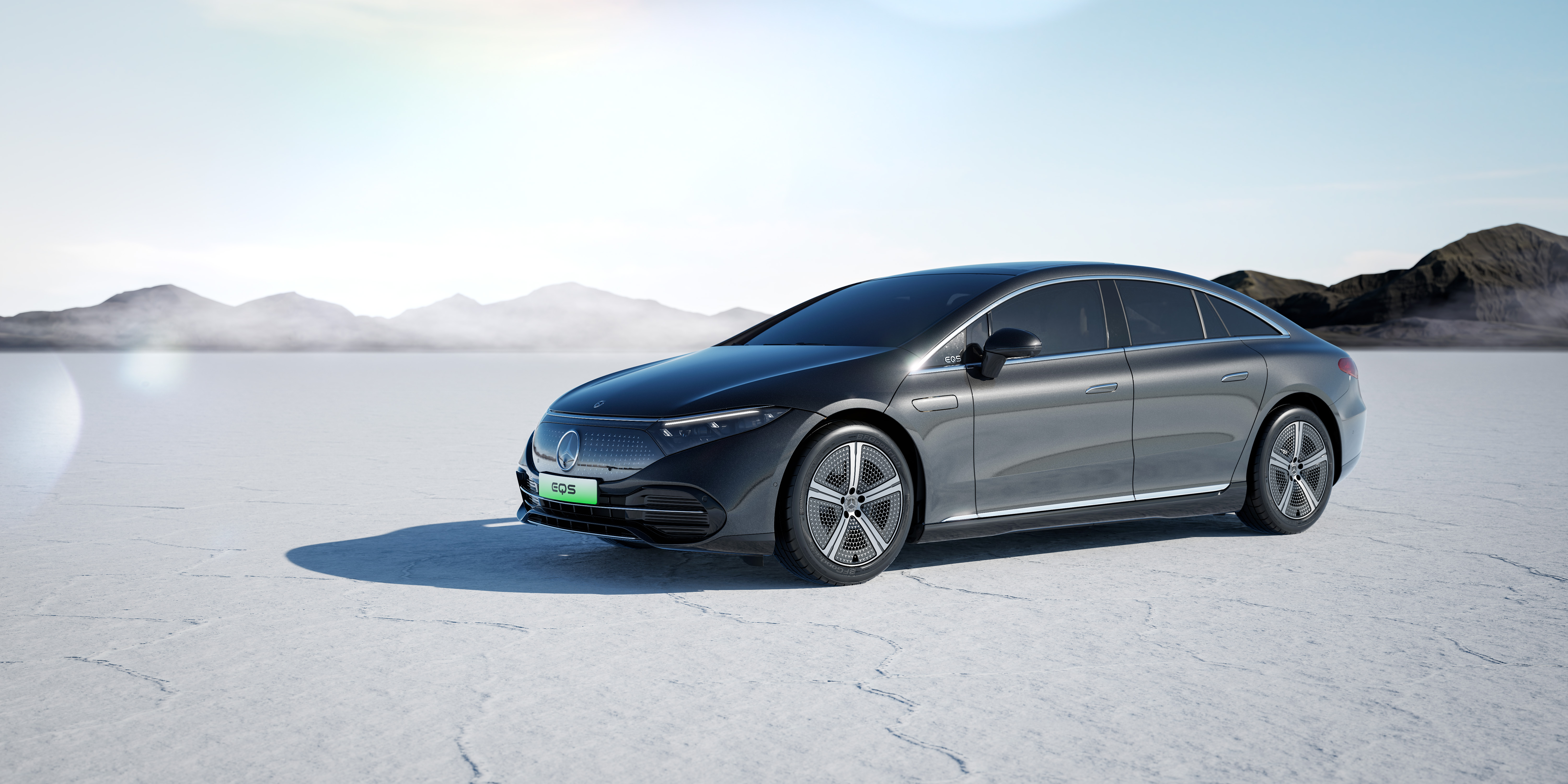 Benz，EQS，Car rendering，Car Photography，cgi，Unreal Engine ，ue5，Automobile design，