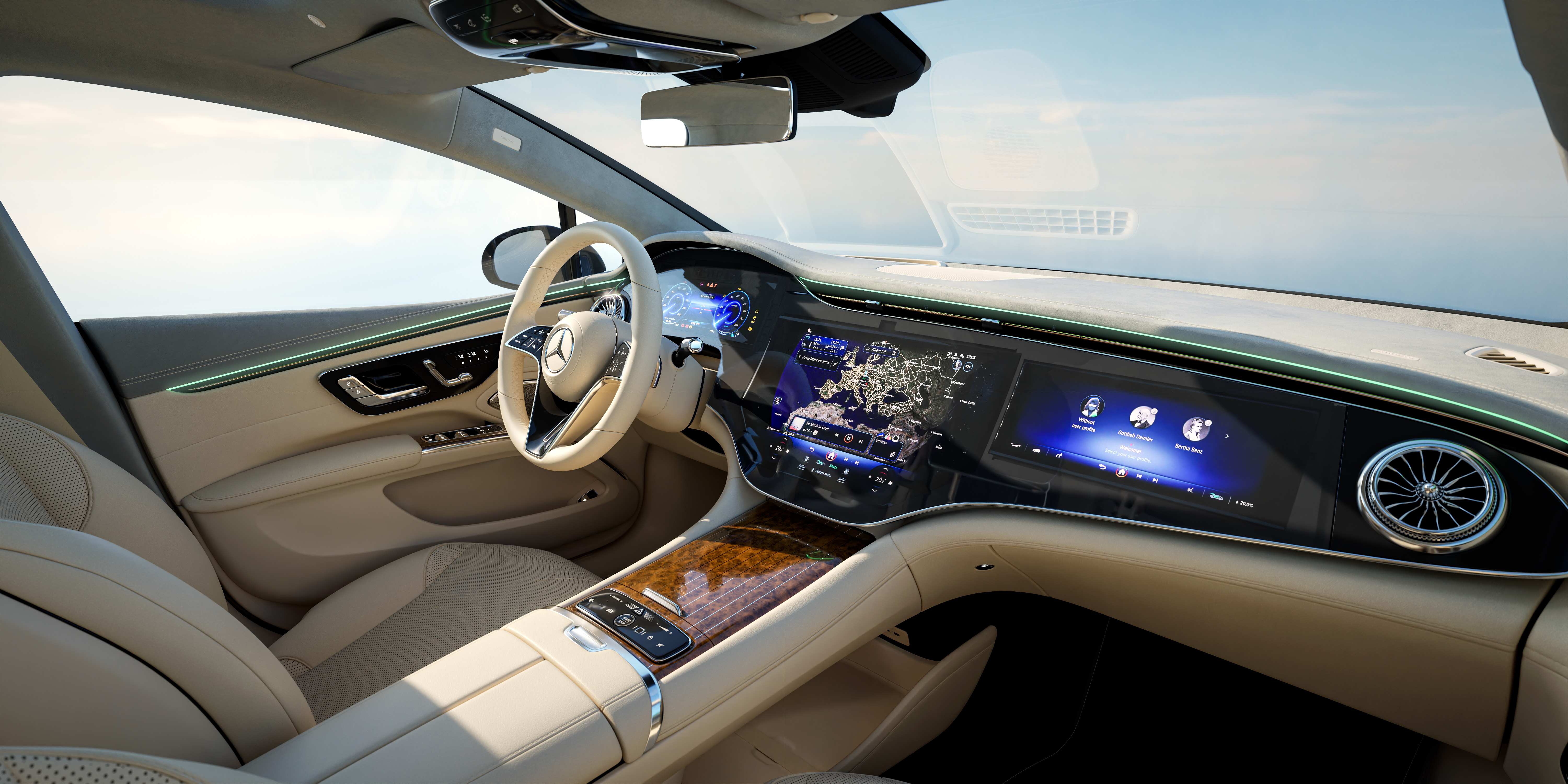 Benz，EQS，Car rendering，Car Photography，cgi，Unreal Engine ，ue5，Automobile design，