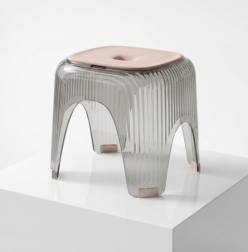 One stool is multi-used, healing is a small household item.，