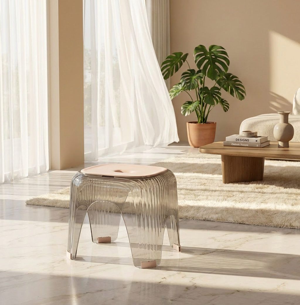 One stool is multi-used, healing is a small household item.，