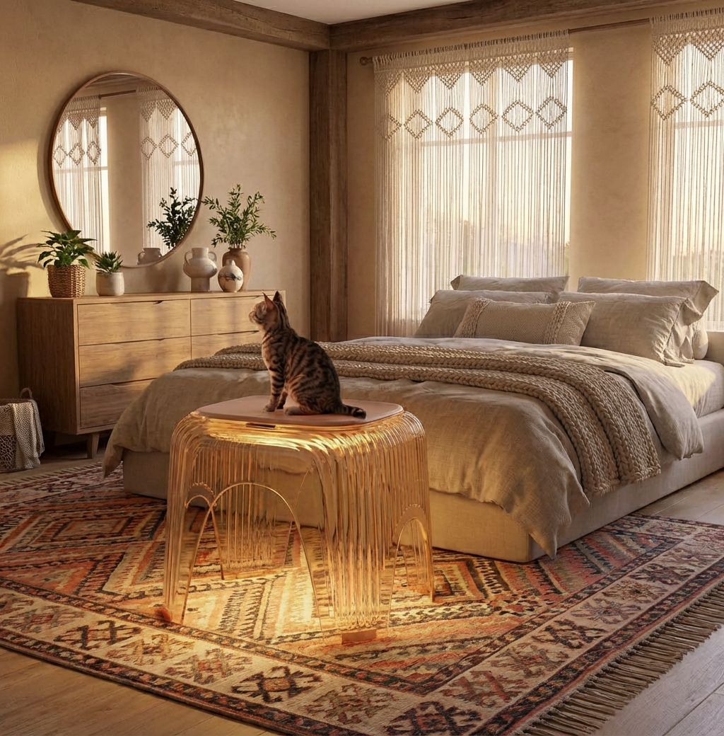 One stool is multi-used, healing is a small household item.，