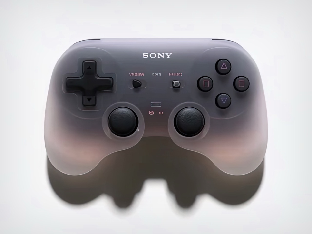 Sony Handle，Slime Styling，breathing light effect，organism feel，Conceptual Peripherals，