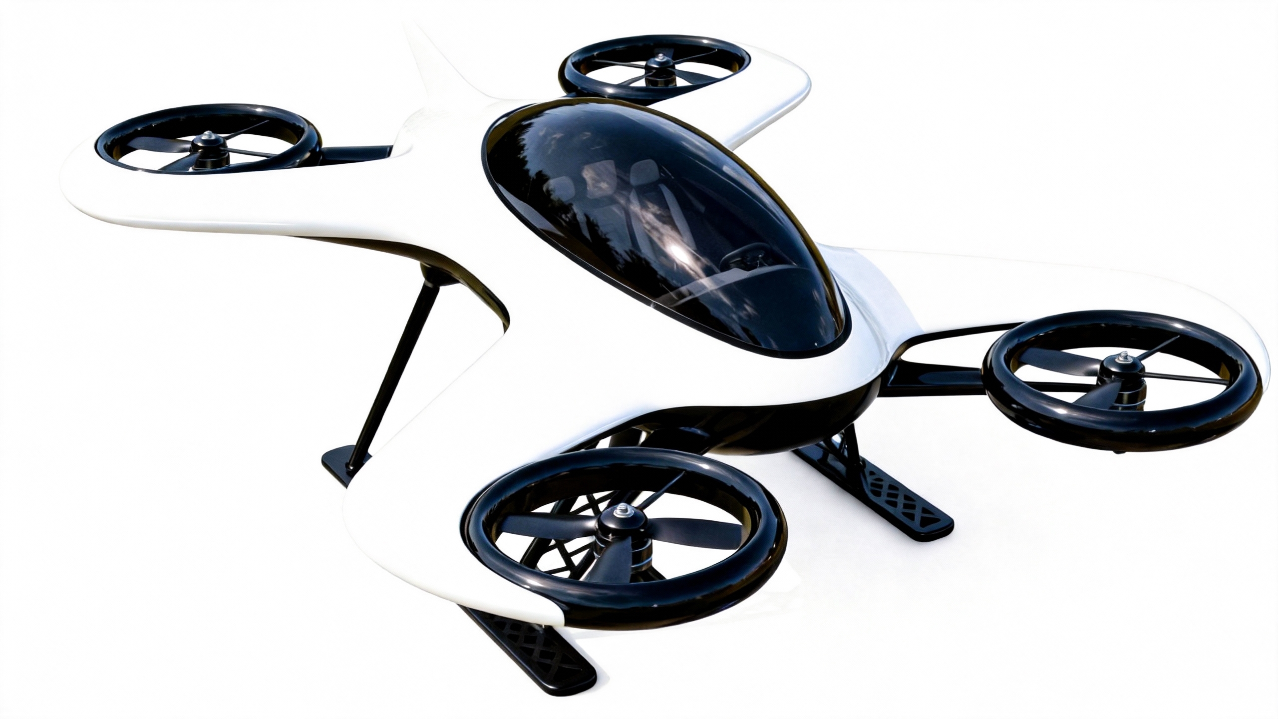 Aerocraft，Flying car，Four rotor，