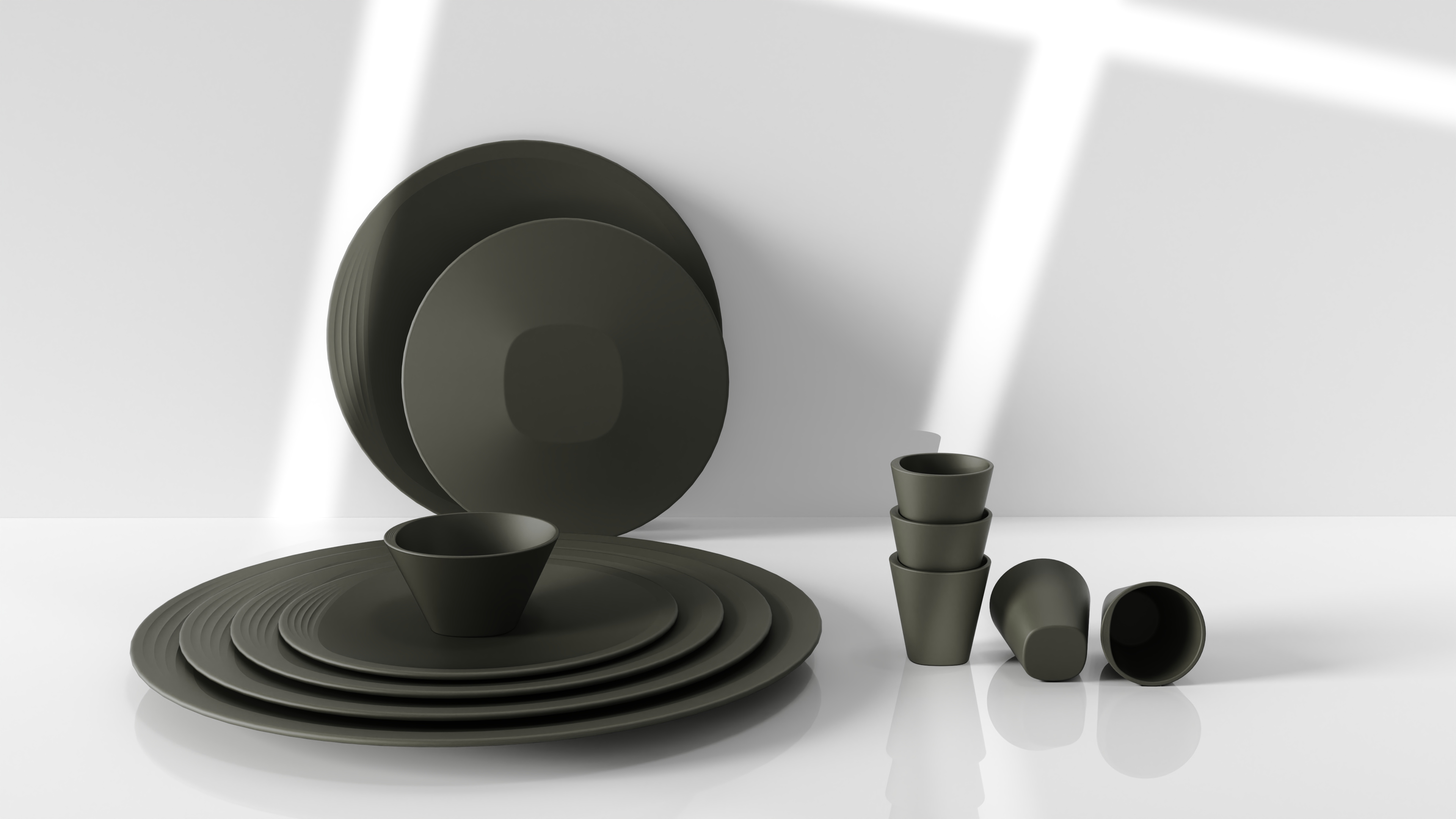 #Product design，#Appearance design，# Tableware，# Modeling and rendering，