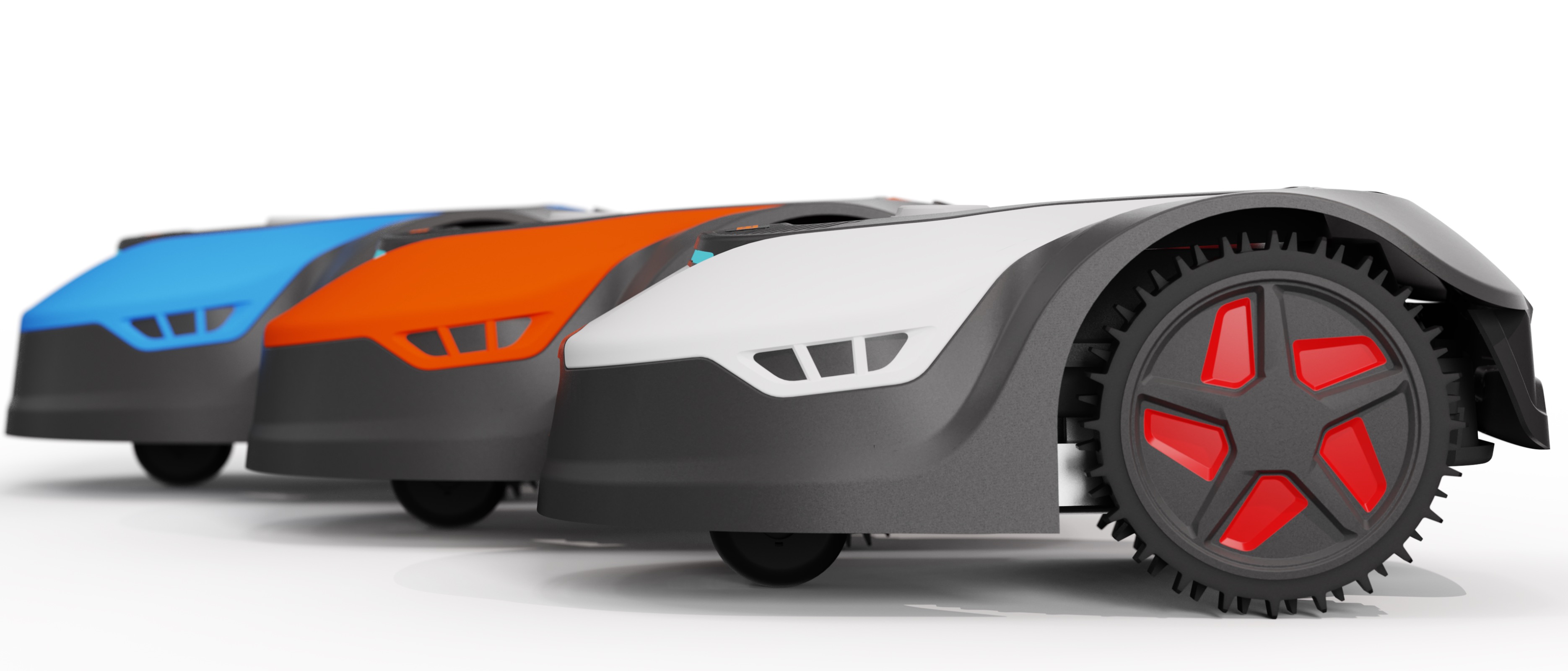 Intelligent lawn mower robot lawn mower industrial design，