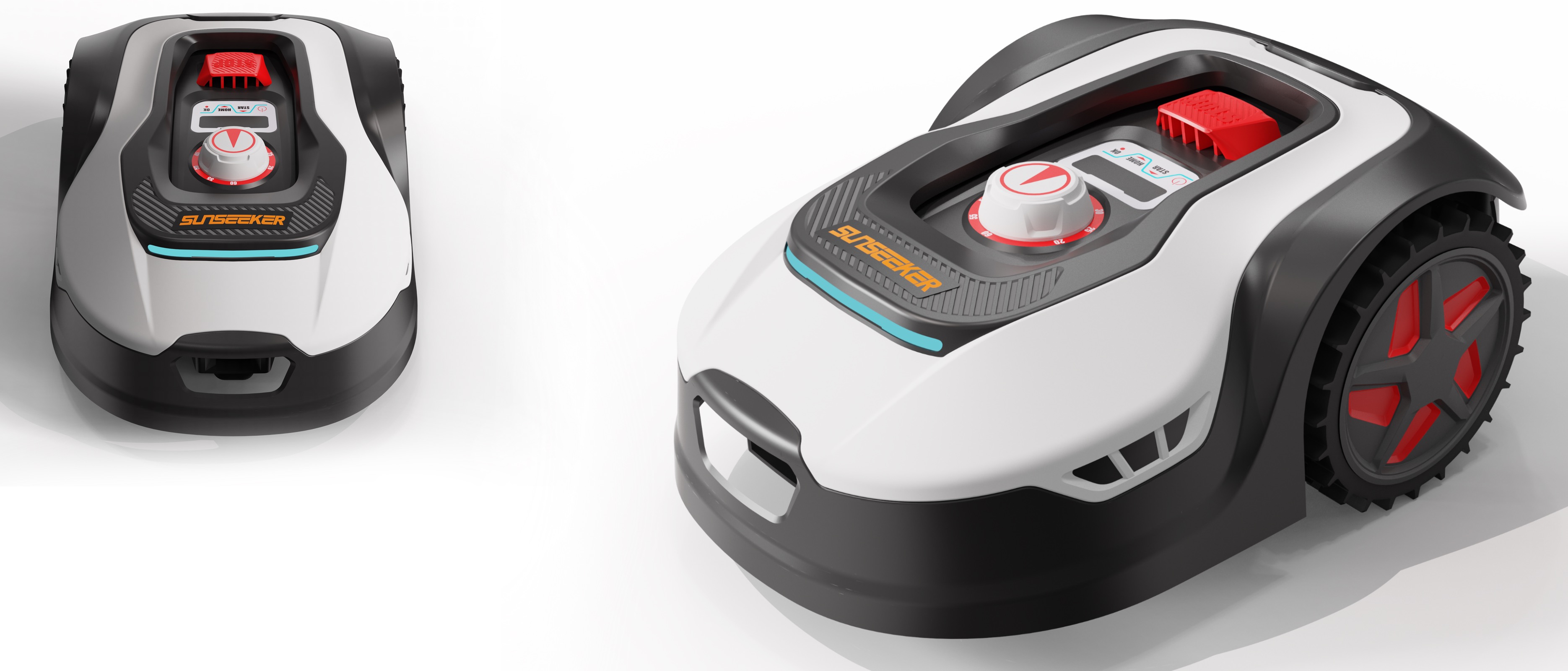 Intelligent lawn mower robot lawn mower industrial design，