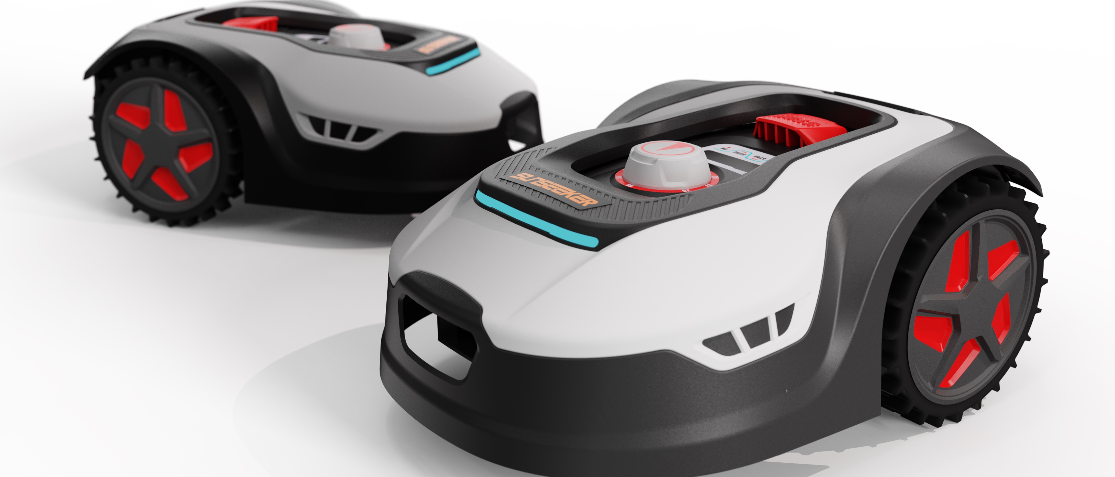 Intelligent lawn mower robot lawn mower industrial design，