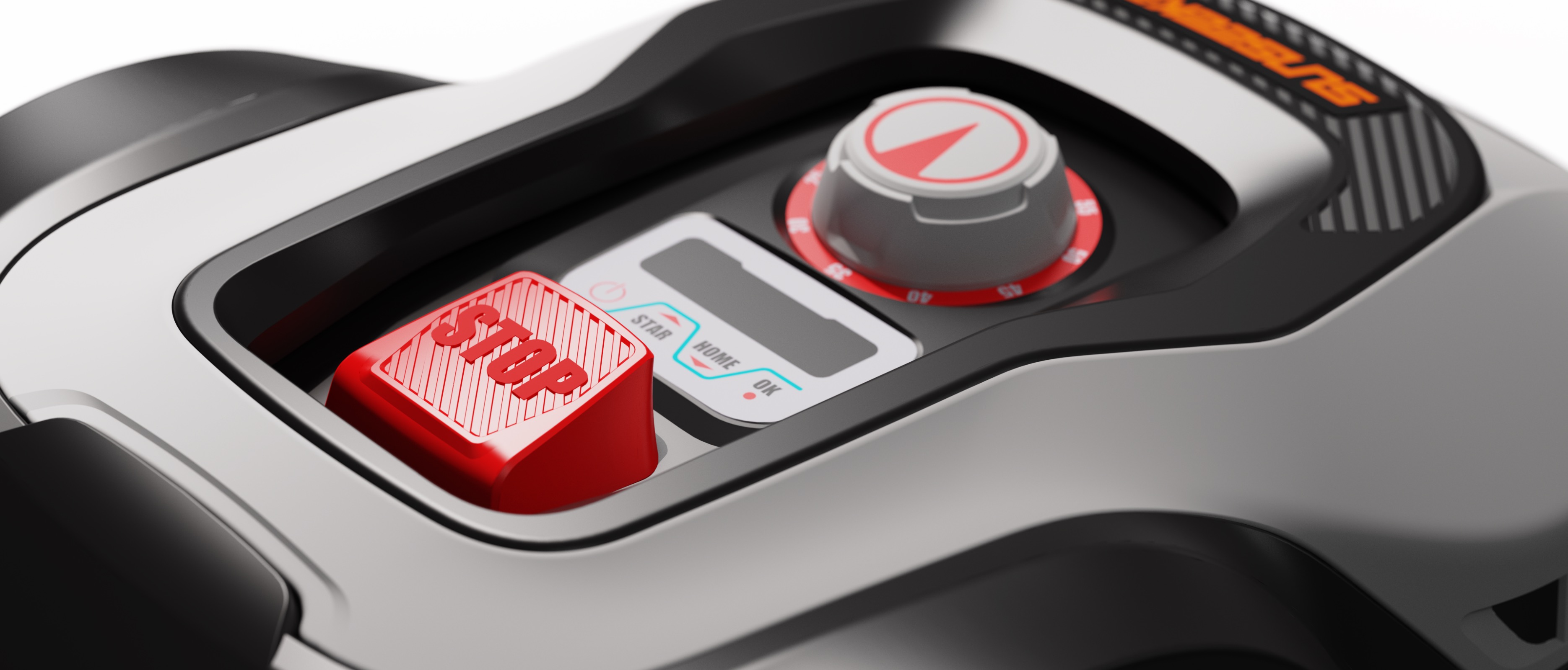 Intelligent lawn mower robot lawn mower industrial design，