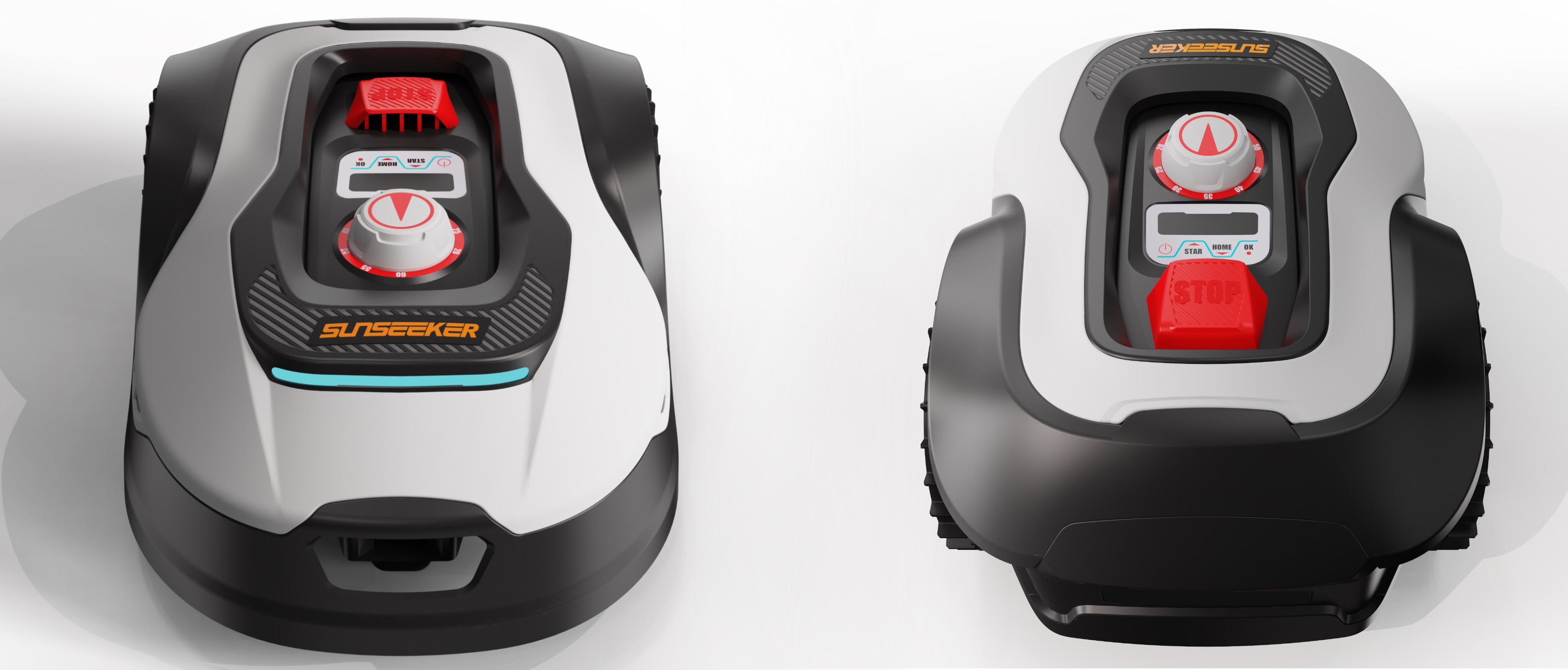 Intelligent lawn mower robot lawn mower industrial design，