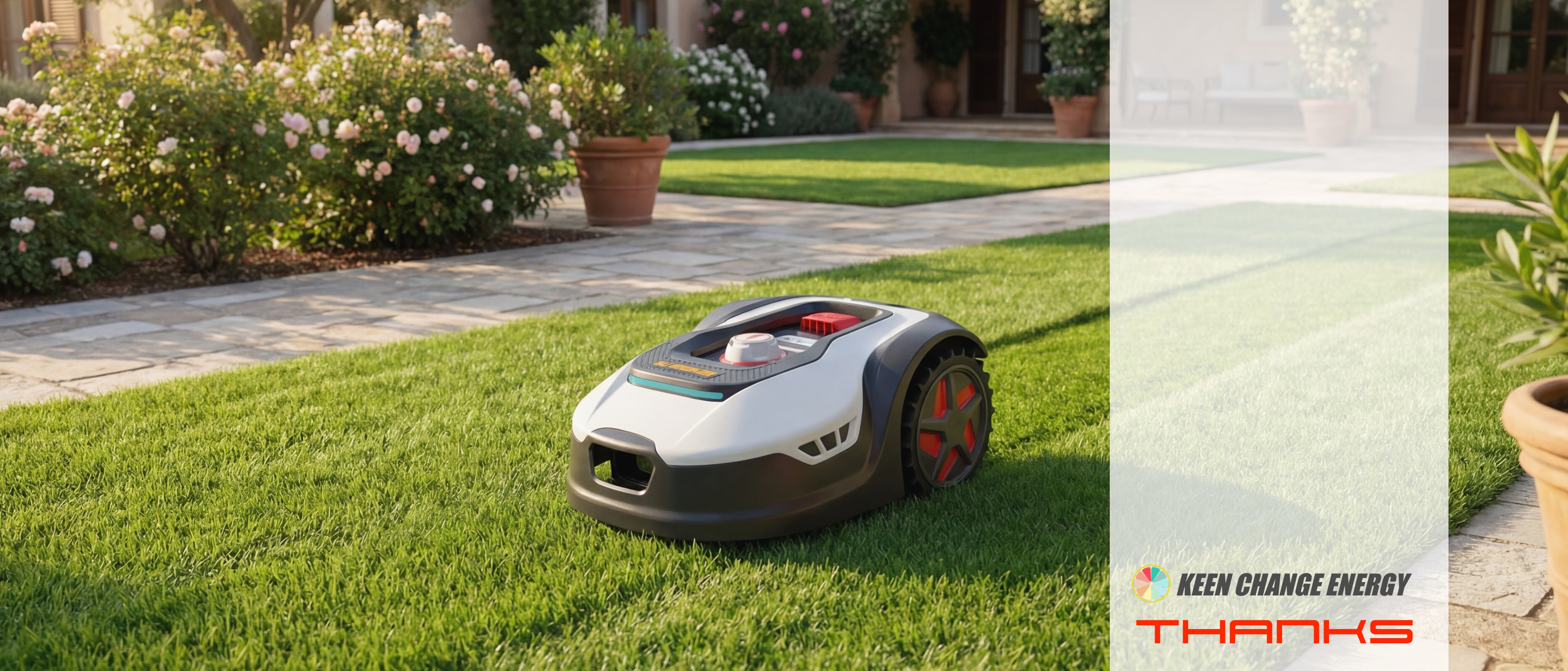 Intelligent lawn mower robot lawn mower industrial design，