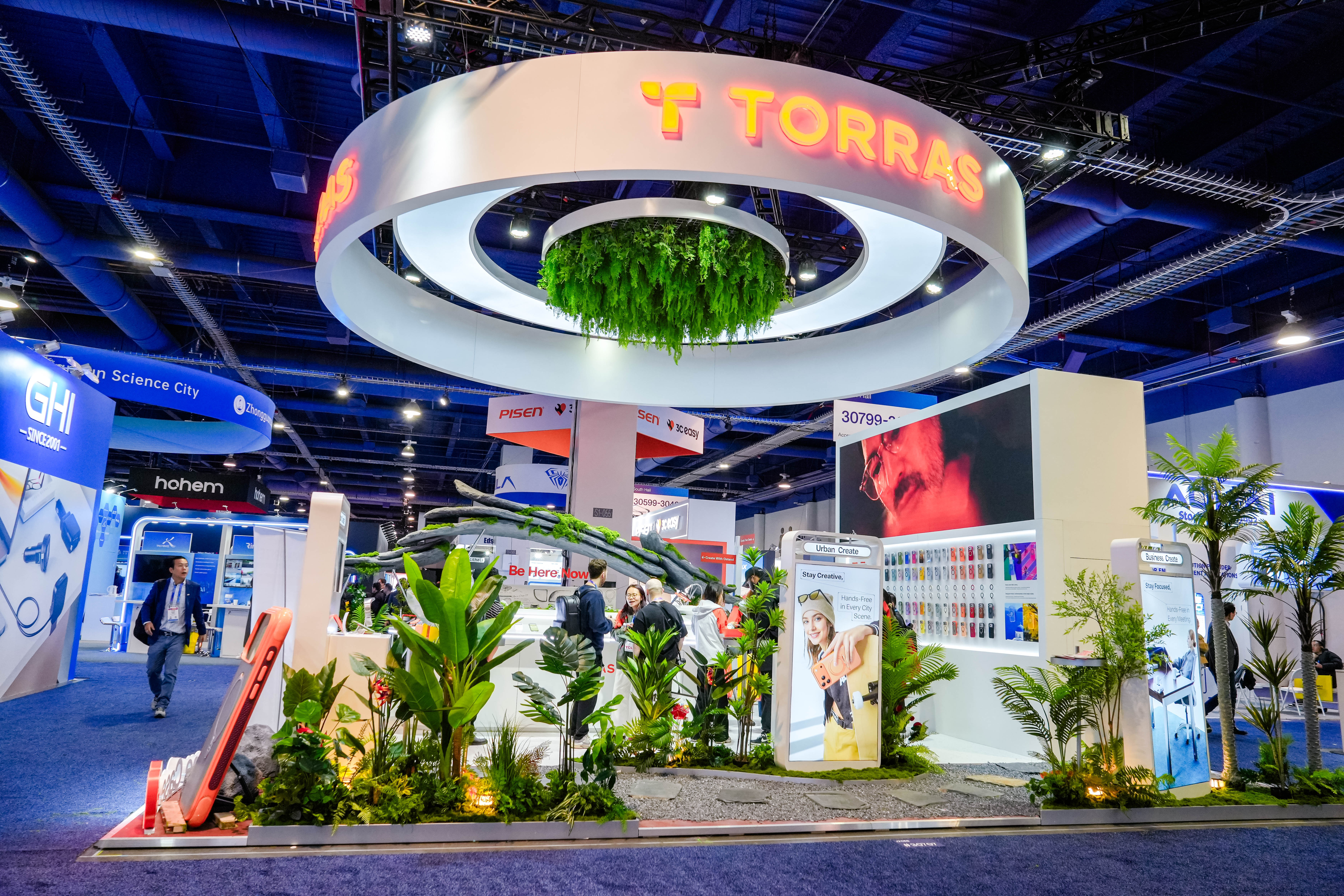 Design and build，Brand Sailor，space design ，Exhibition design，International Exhibition，Tulas，Consumer Electronics Show，Exhibition design，