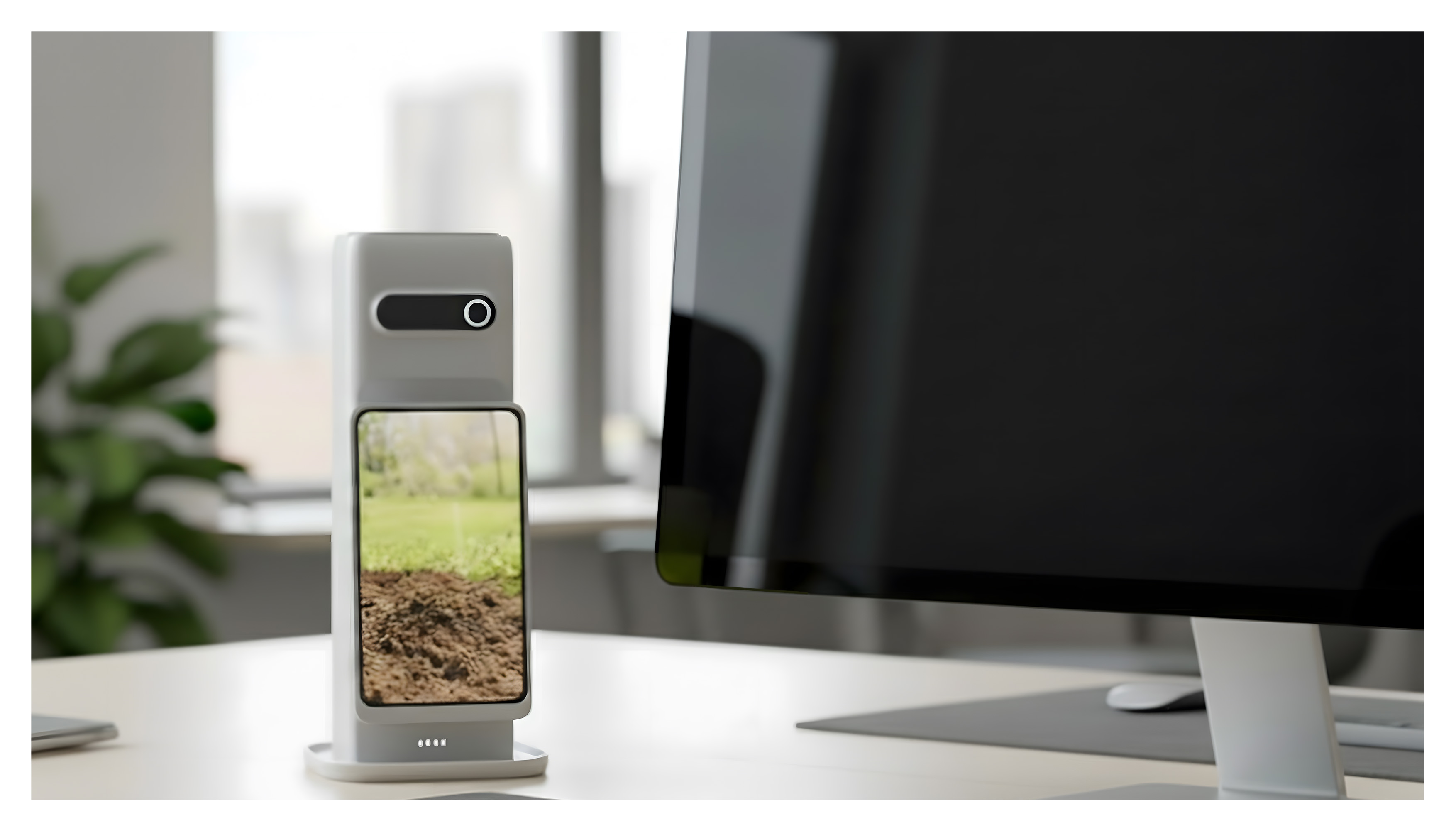 ai，plant，Desktop device，entertainment，relax，