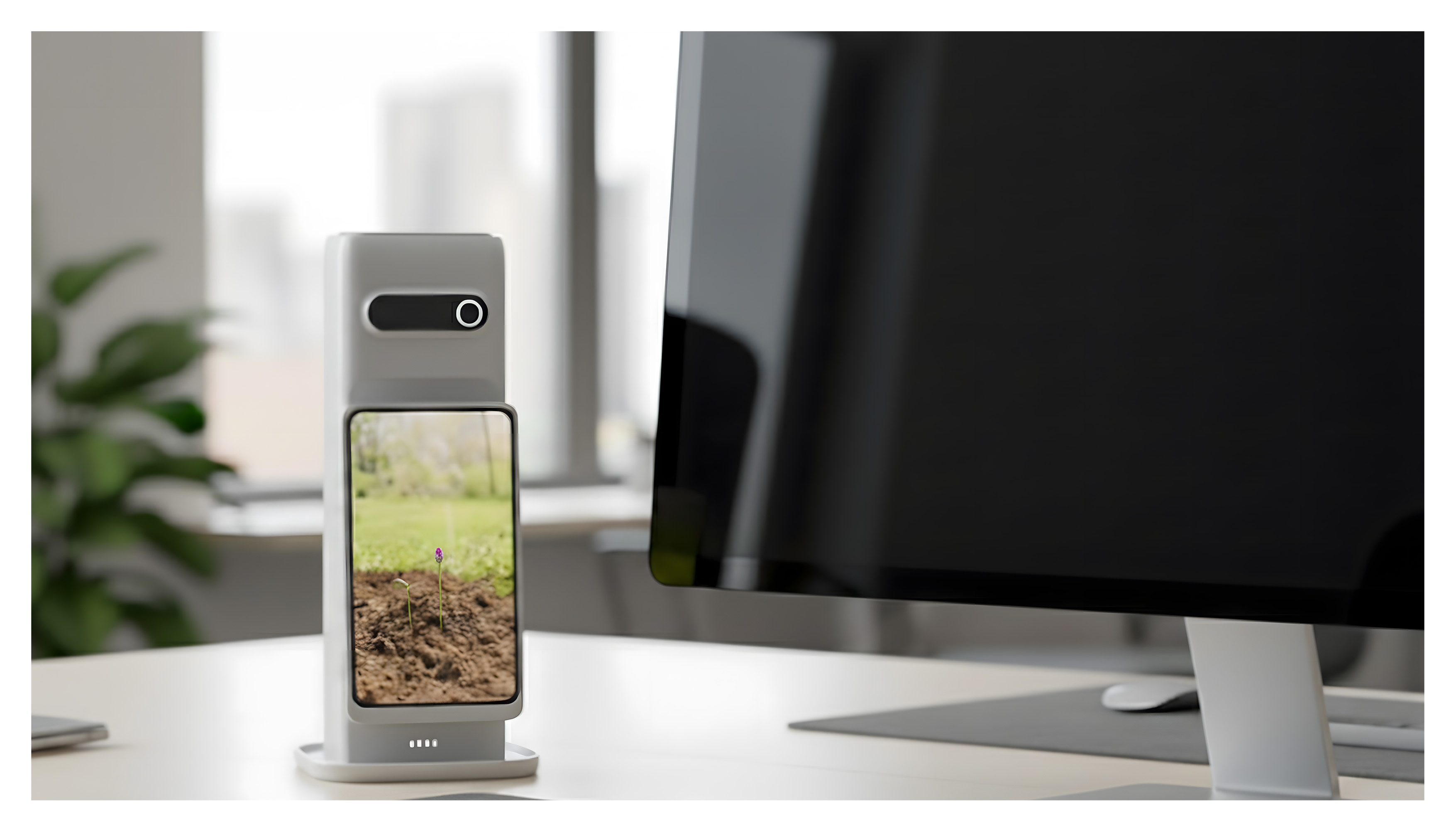 ai，plant，Desktop device，entertainment，relax，