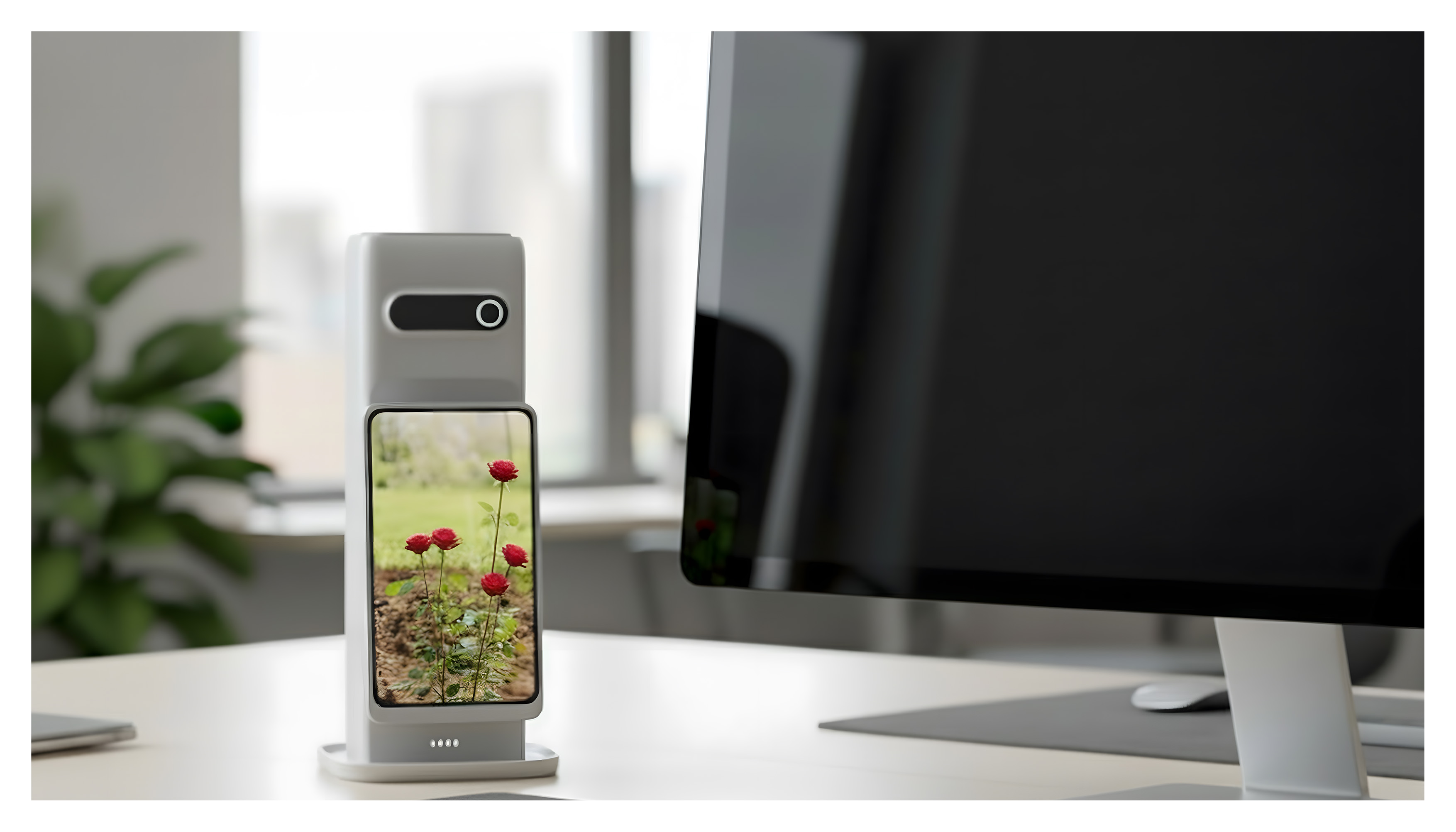 ai，plant，Desktop device，entertainment，relax，