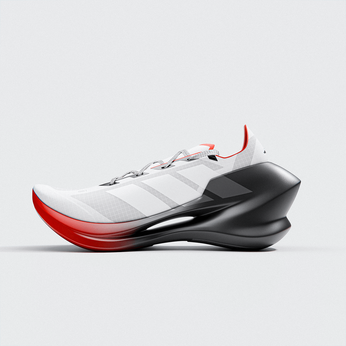 stratum，sneakers，Wind engraved modeling，Flow silhouette，footwear，