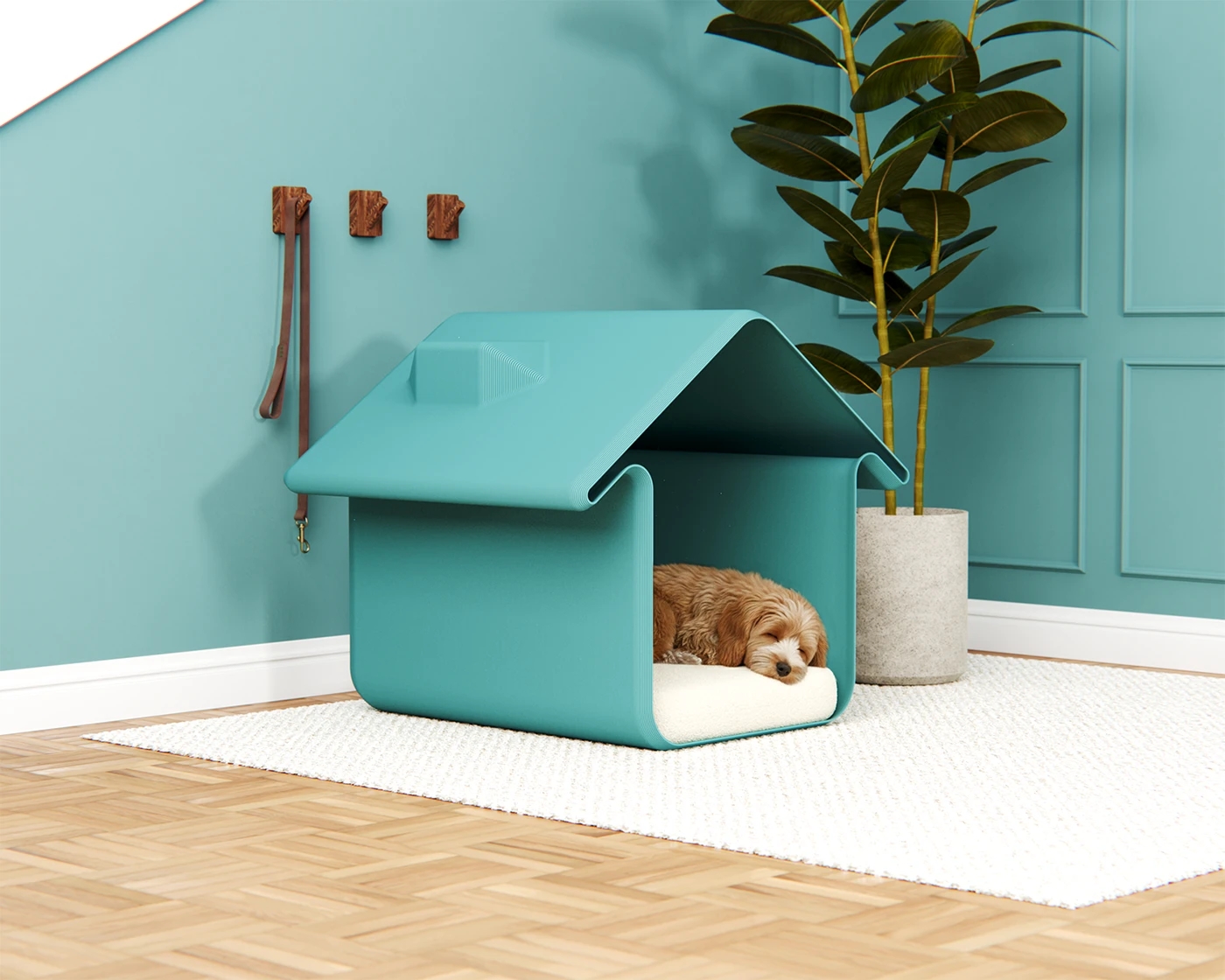 Minimalist design ，kennel，Shared furniture，Modernism，Pet home，