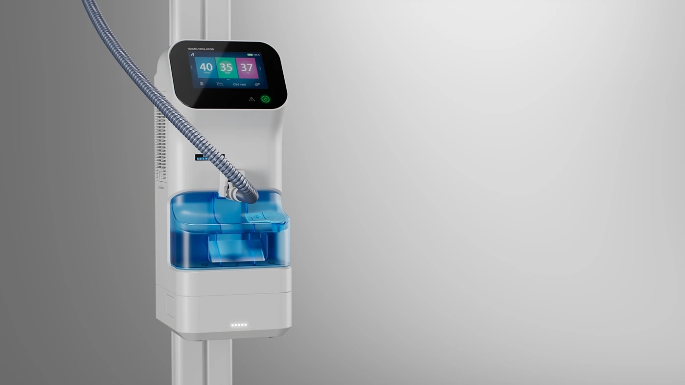 Hamilton-HF90，cgi，Medical Grade Material，TyFlow Particles，medical visualization，