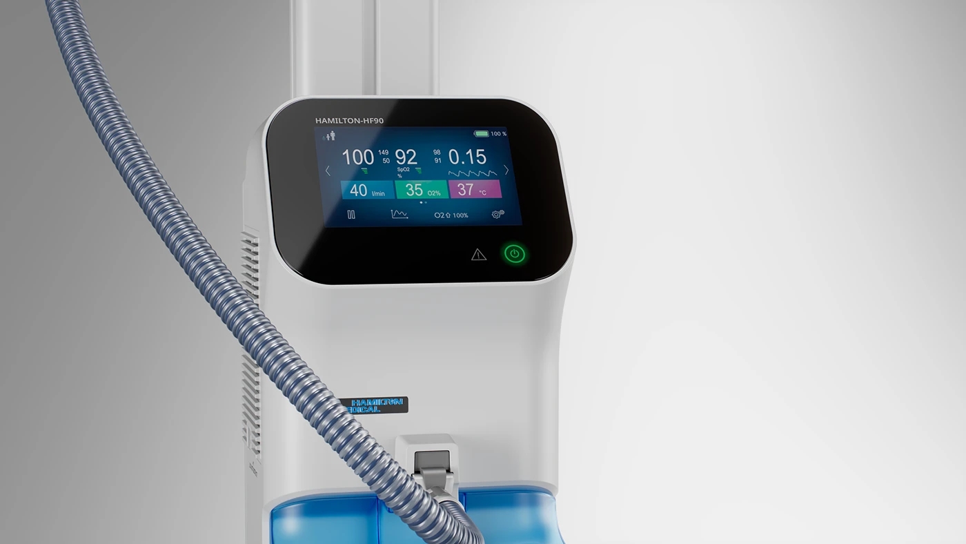 Hamilton-HF90，cgi，Medical Grade Material，TyFlow Particles，medical visualization，