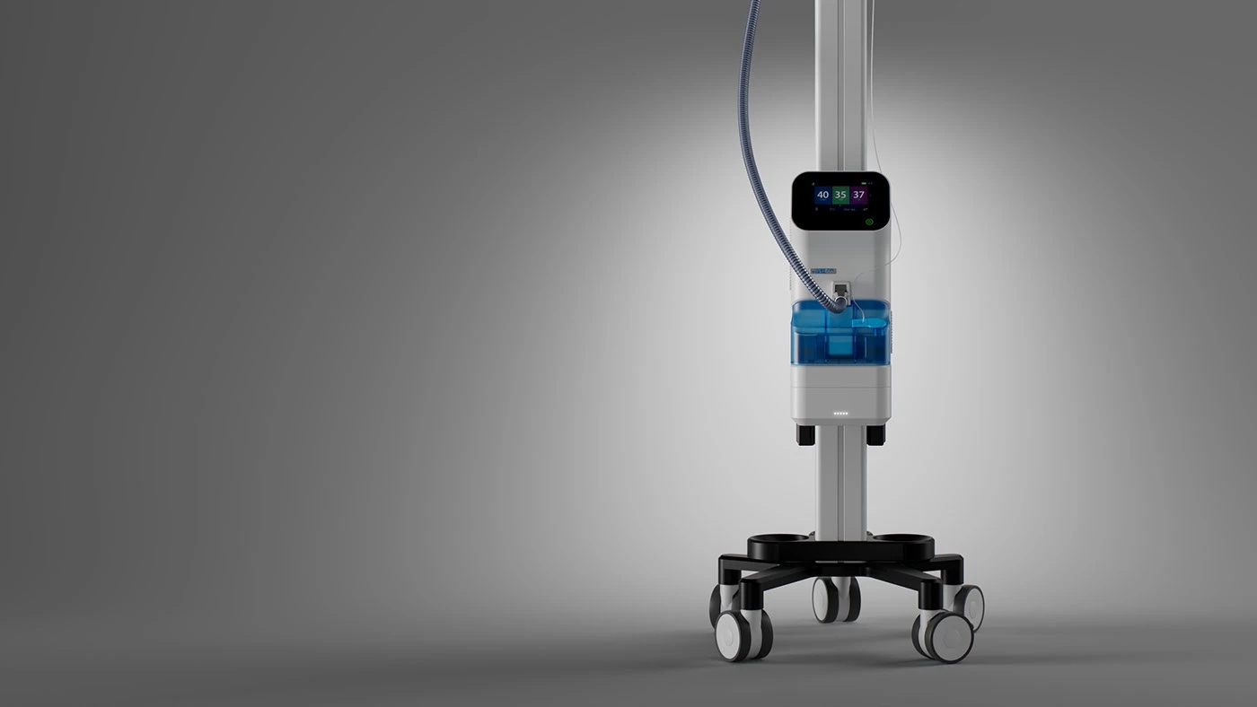 Hamilton-HF90，cgi，Medical Grade Material，TyFlow Particles，medical visualization，