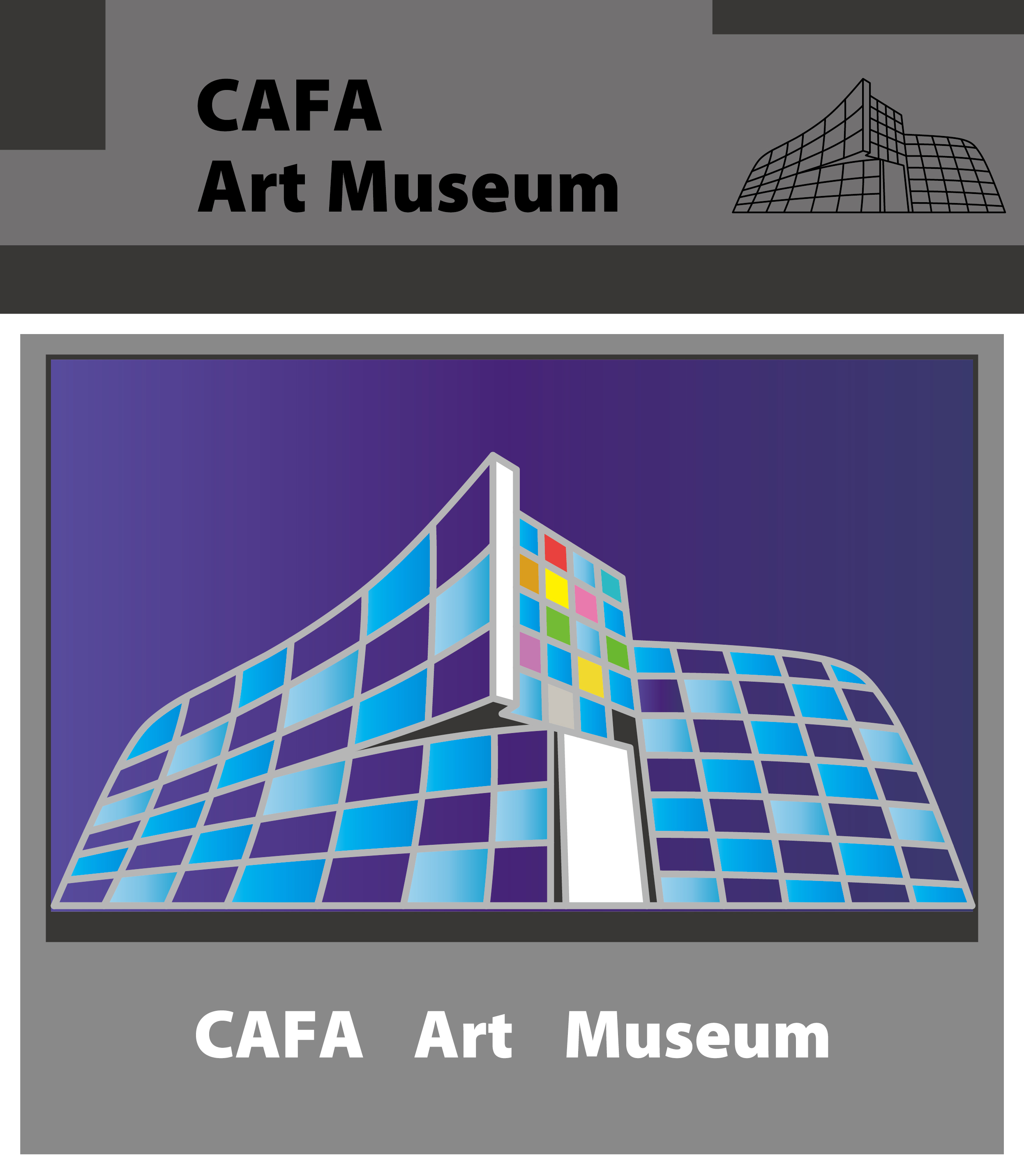 Central Academy of Fine Arts Art Museum，Light transmission bookmark，refrigerator magnet，