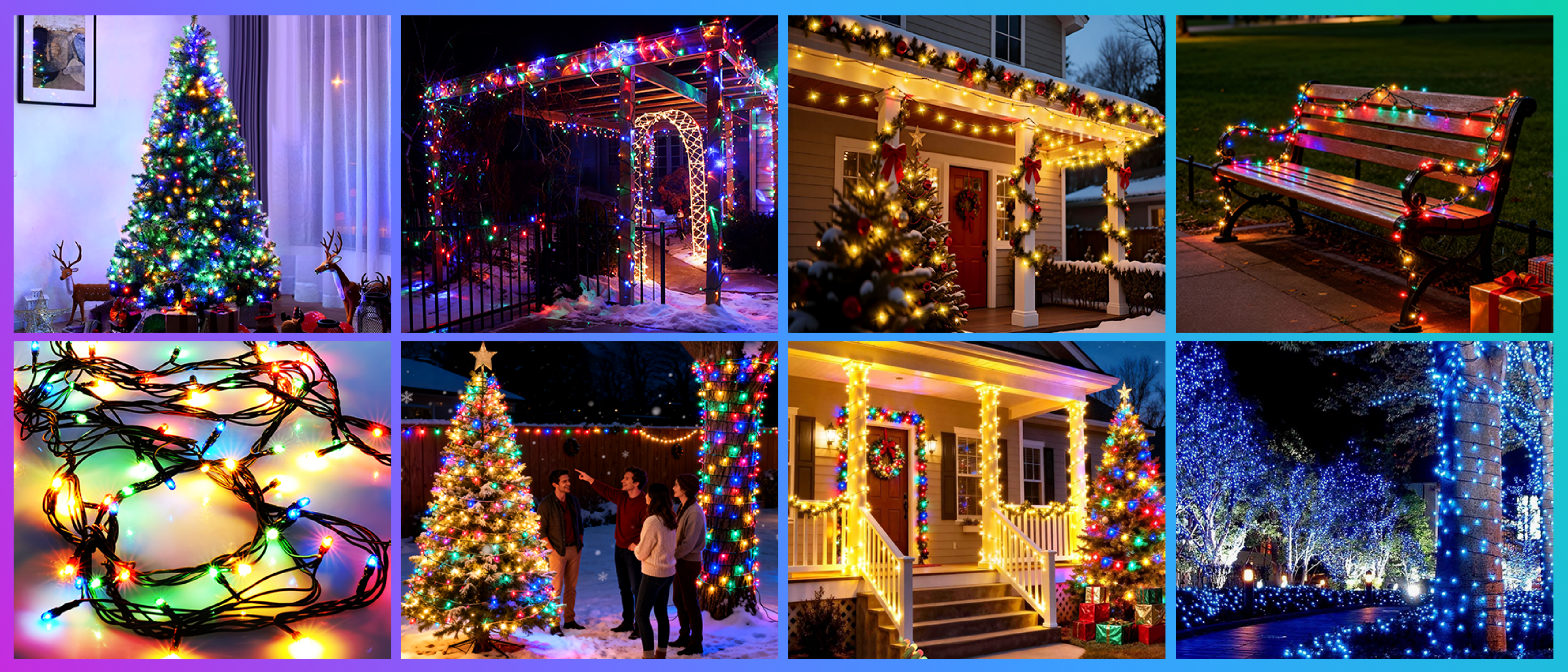 solar light string，Magic Light String，