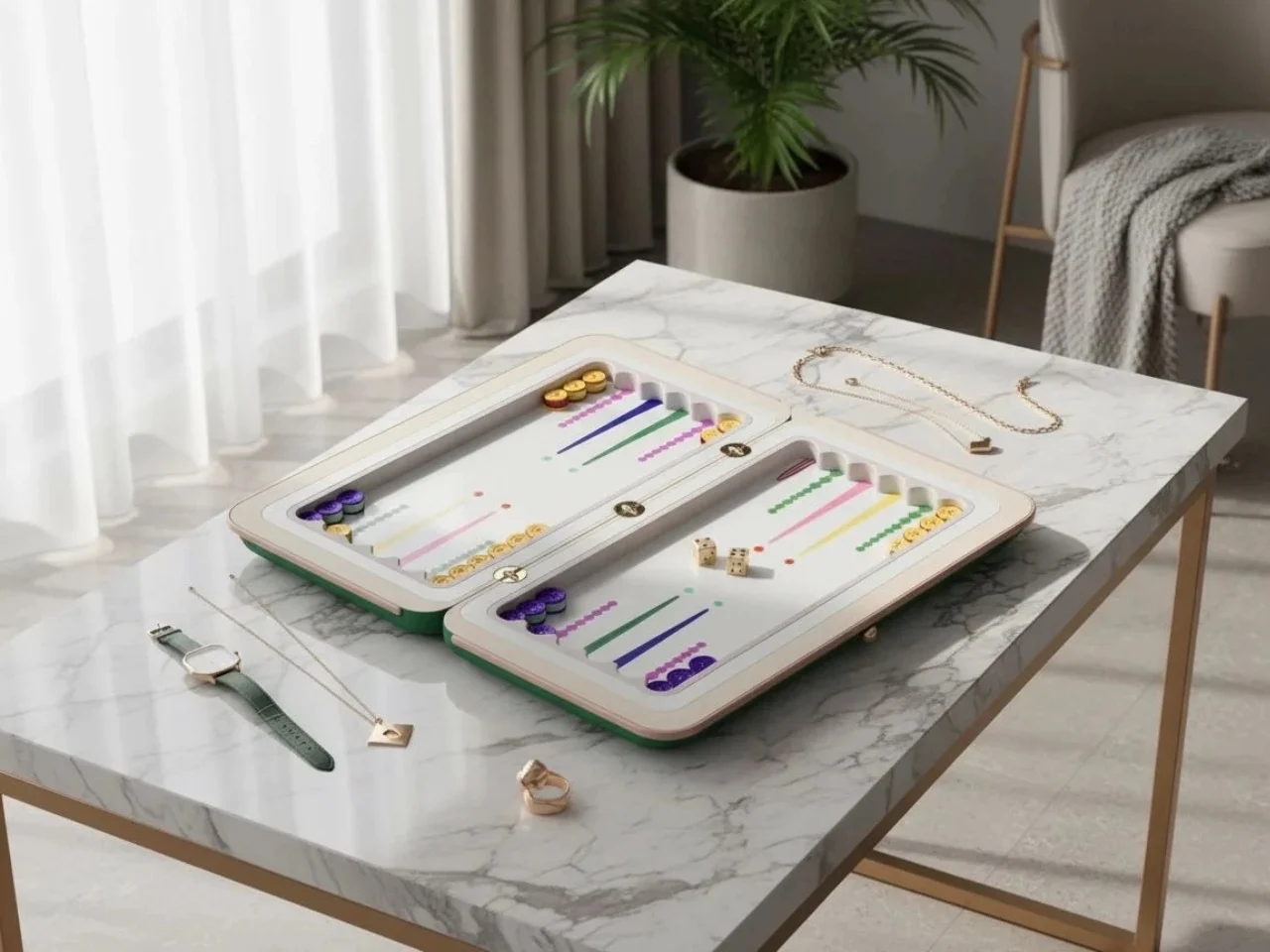 Another Kingdom，Backgammon Set，board role-playing games，Entertainment Tools，