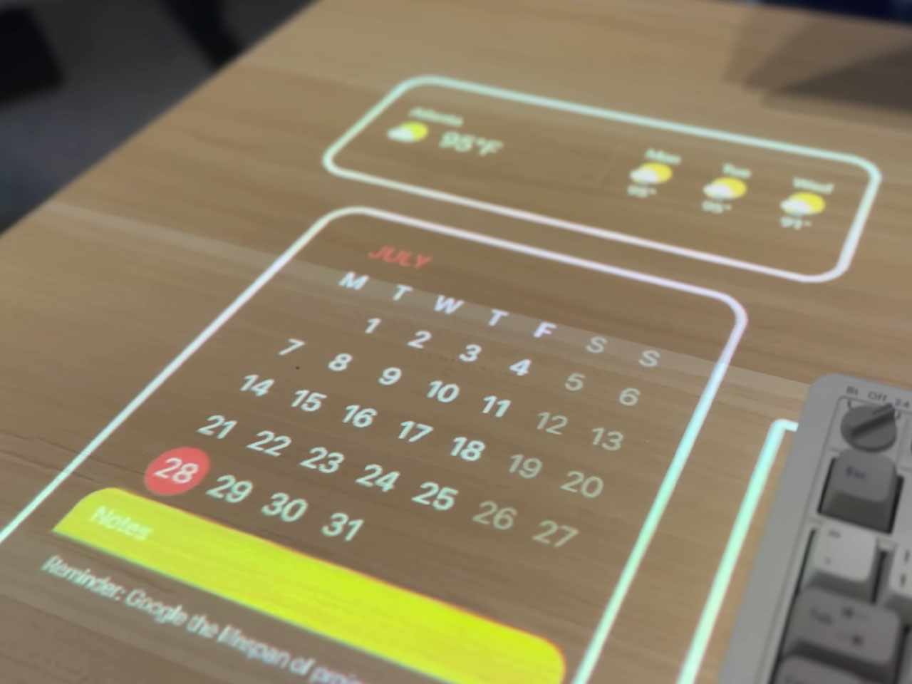 diy，Glow Desk，Smart Desk，Digital，