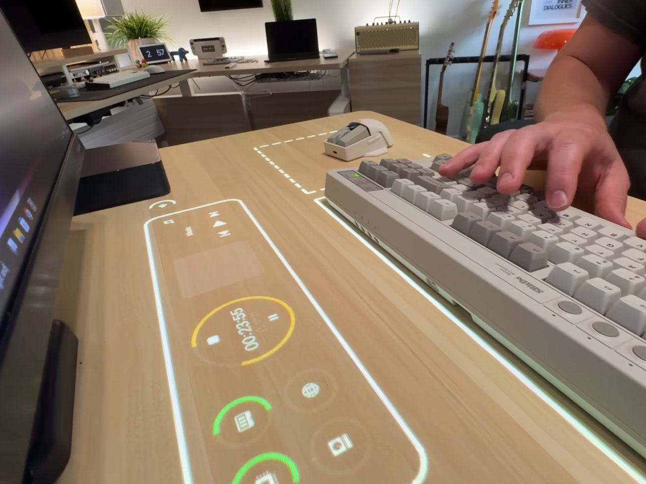 diy，Glow Desk，Smart Desk，Digital，