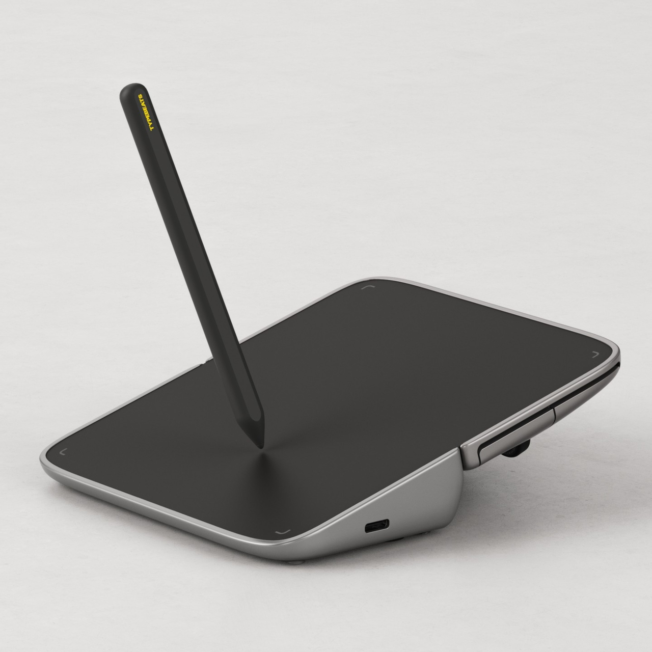 Hand Pad，Digital，Electronic equipment，Foldable input device，conceptual design，