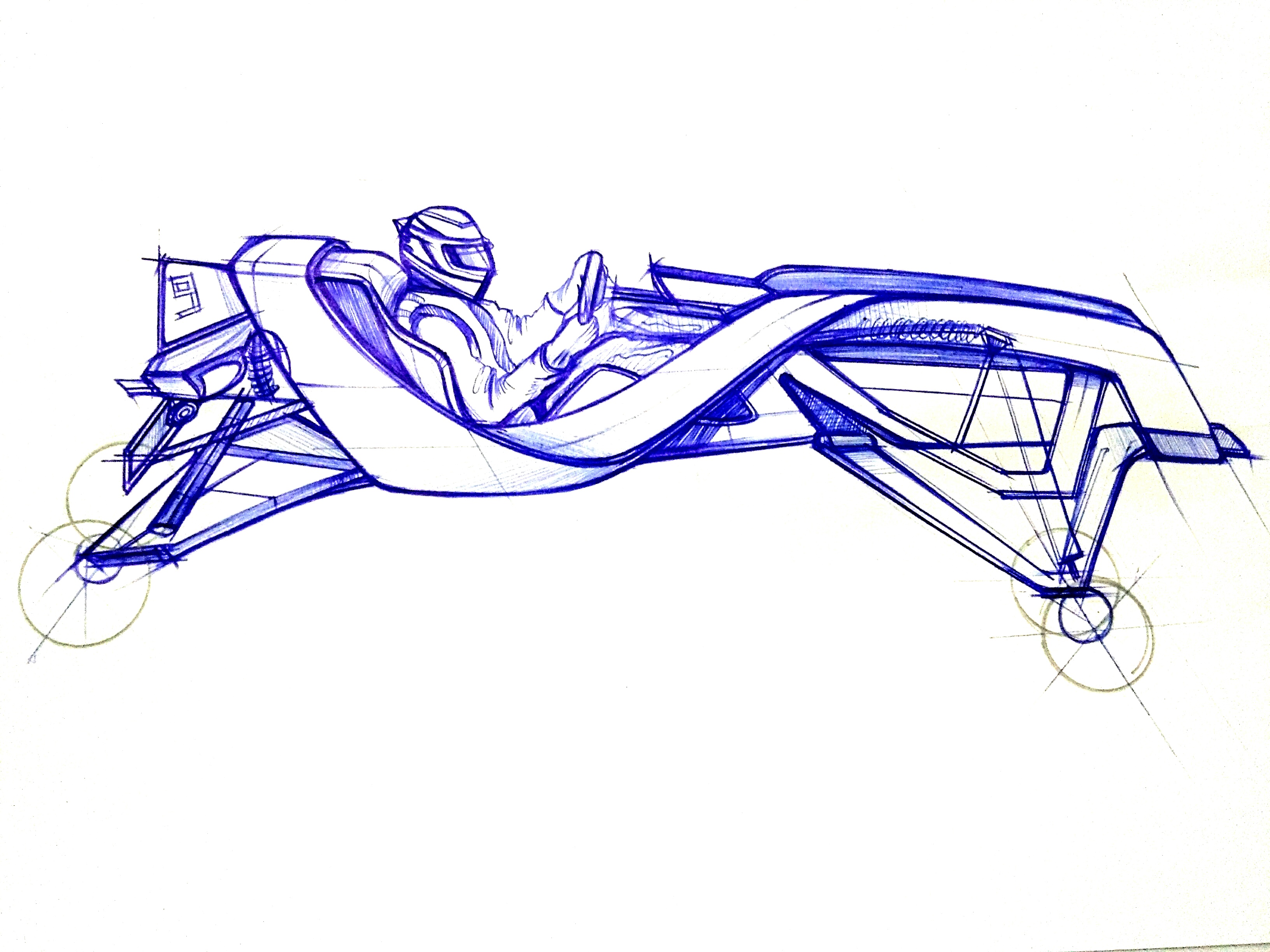 Hand drawn products，Design hand drawn，sketch，Hand drawn car，Line，marker pen，