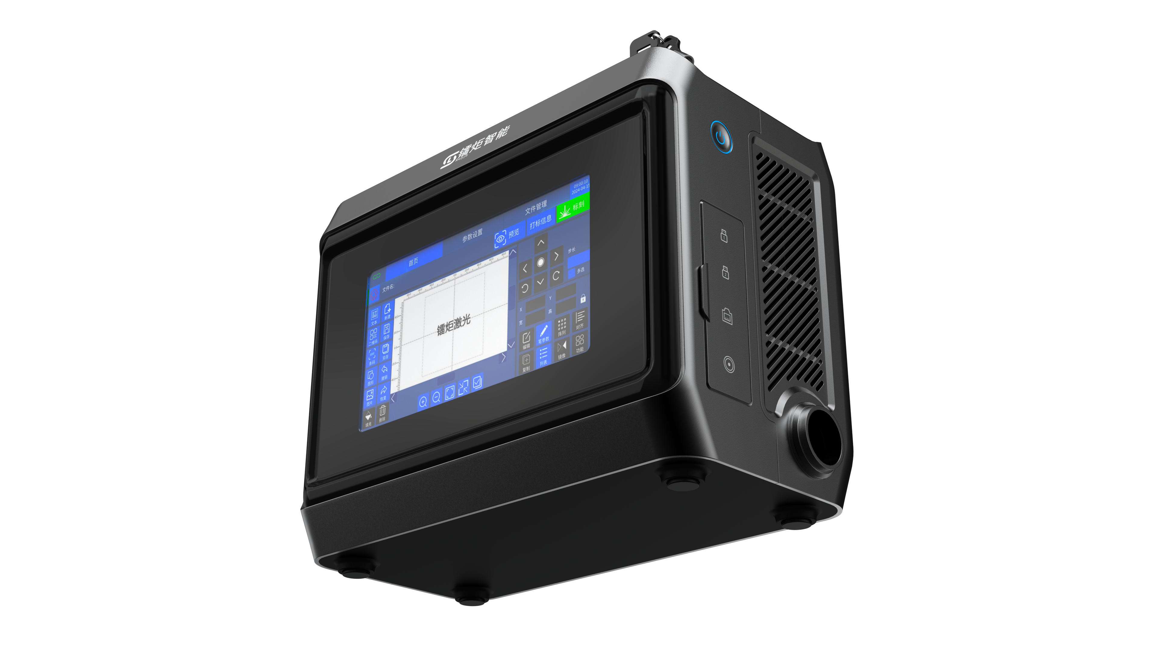 Laser marking machine，Laser marking machine，Small hand-held marking machine，Small hand-held marking machine，Workbench Handheld Switch，Workbench Handheld Switch，laser lettering machine，laser lettering machine，High speed laser marking machine，High speed laser marking machine，