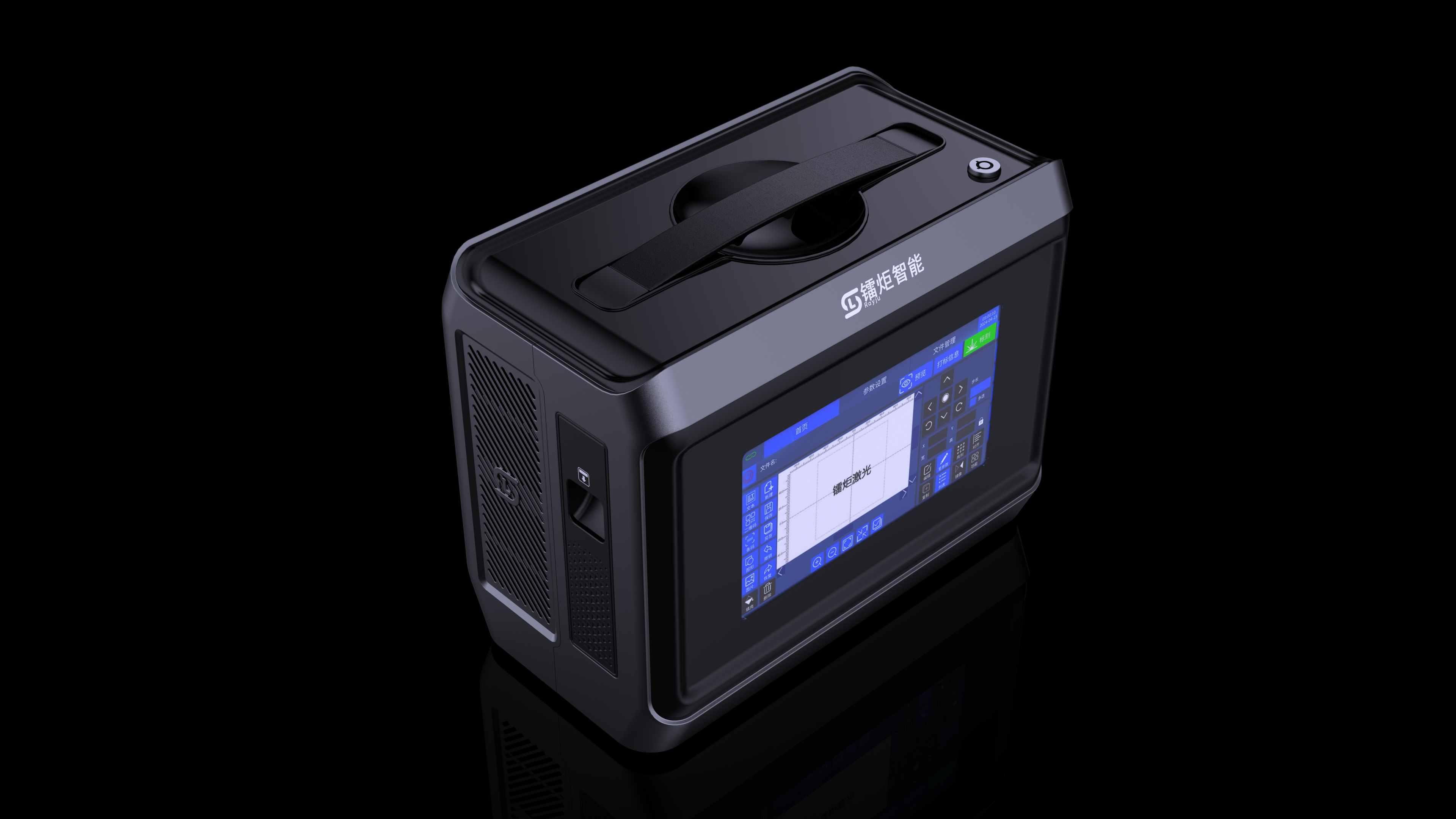 Laser marking machine，Laser marking machine，Small hand-held marking machine，Small hand-held marking machine，Workbench Handheld Switch，Workbench Handheld Switch，laser lettering machine，laser lettering machine，High speed laser marking machine，High speed laser marking machine，