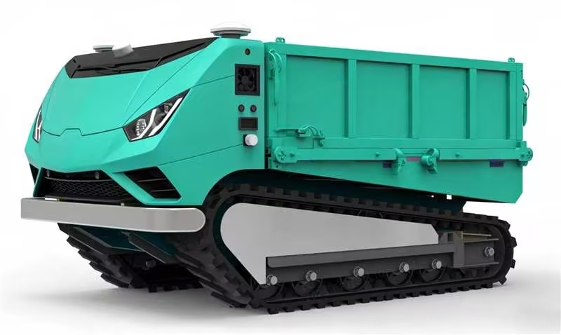 robot，Material truck，carry，