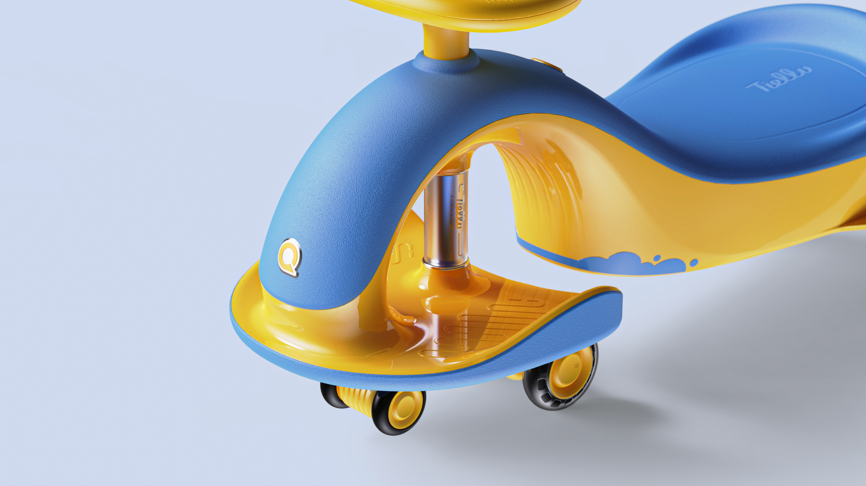 product design，industrial design，Children's car design，Children's torsion car，