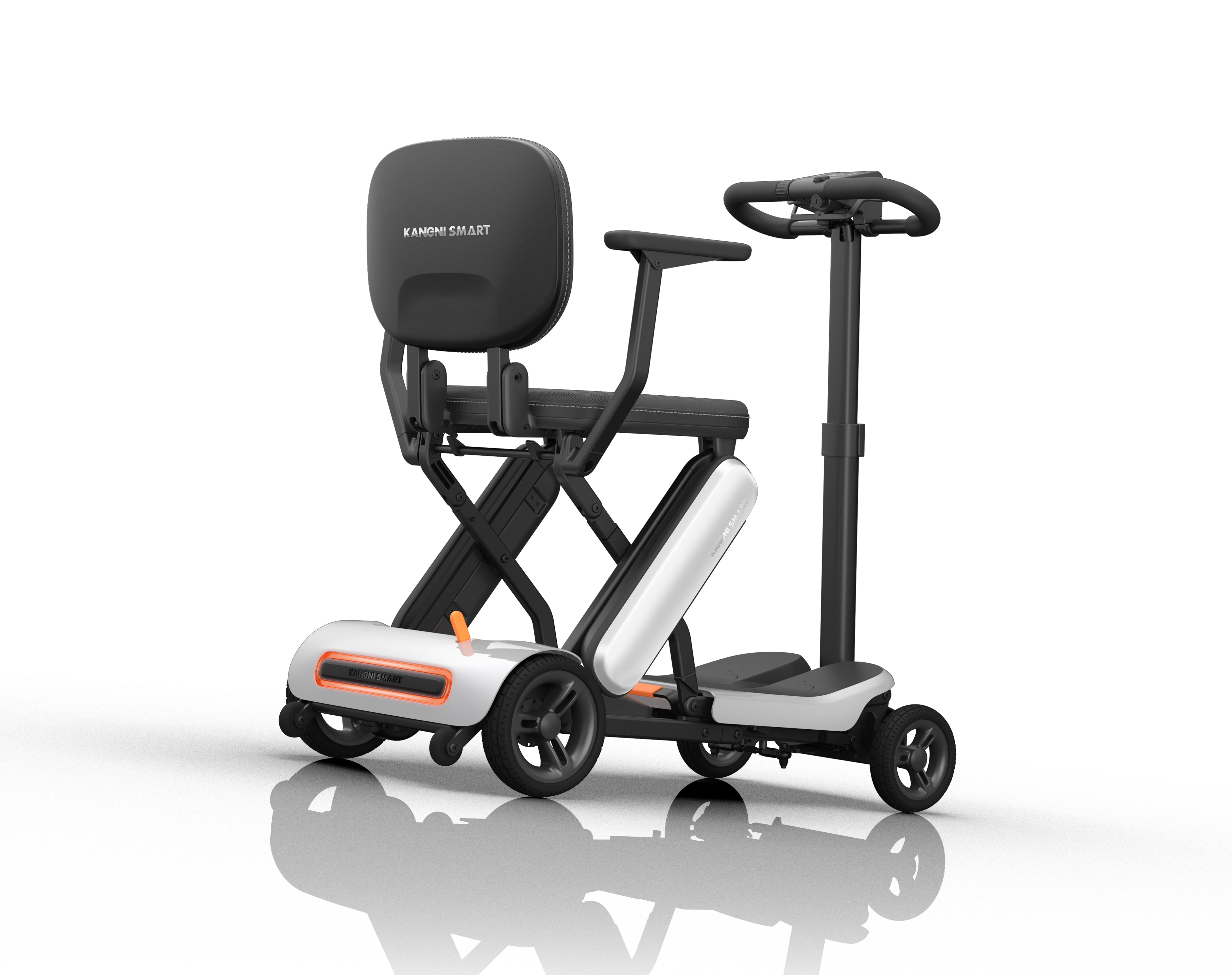 fold，Scooter，comfortable，Man-machine experience，Storage，